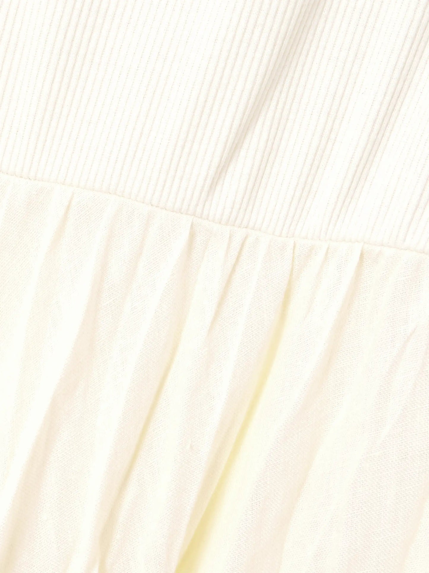 Mariner Ribbed Knit-trimmed Organic Linen-blend Poplin Maxi Dress