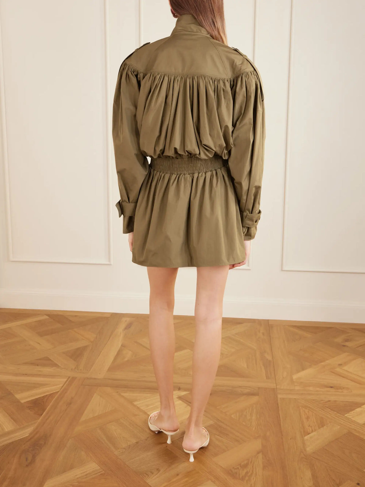 Organic Cotton-poplin Coat