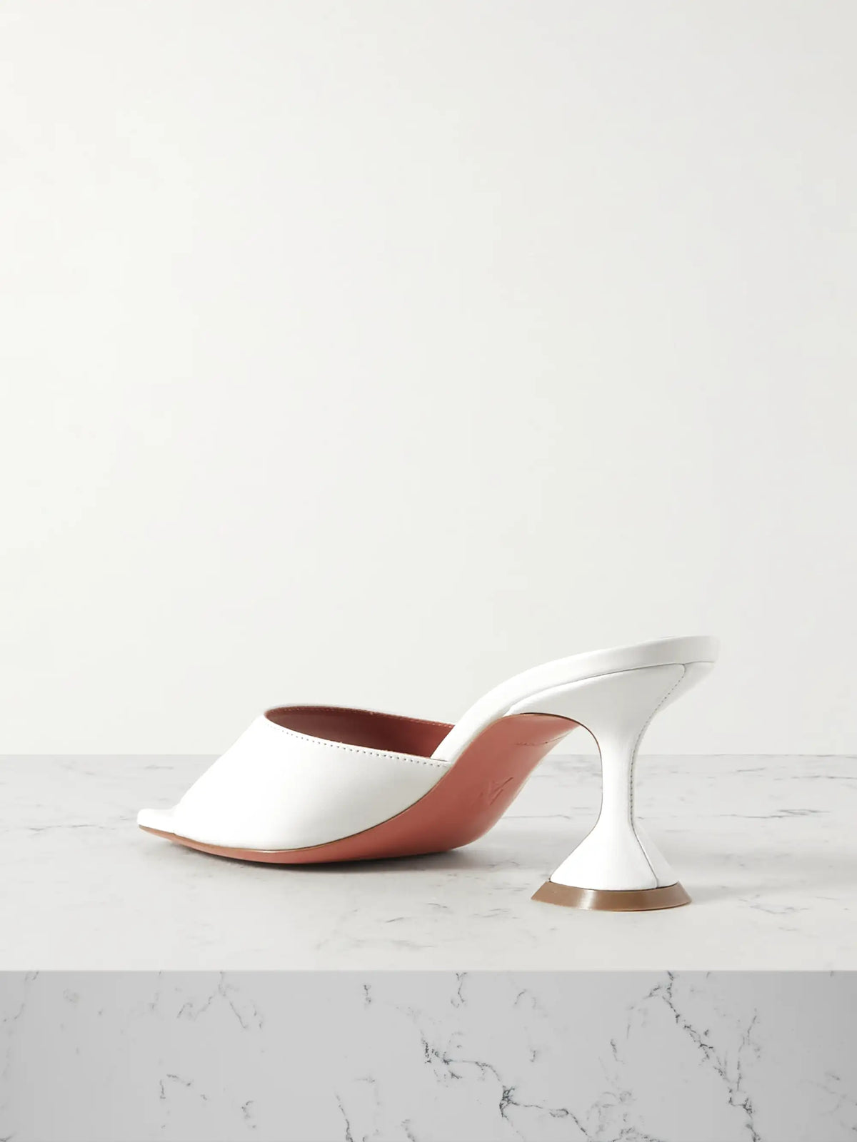 Lupita Textured-leather Pumps