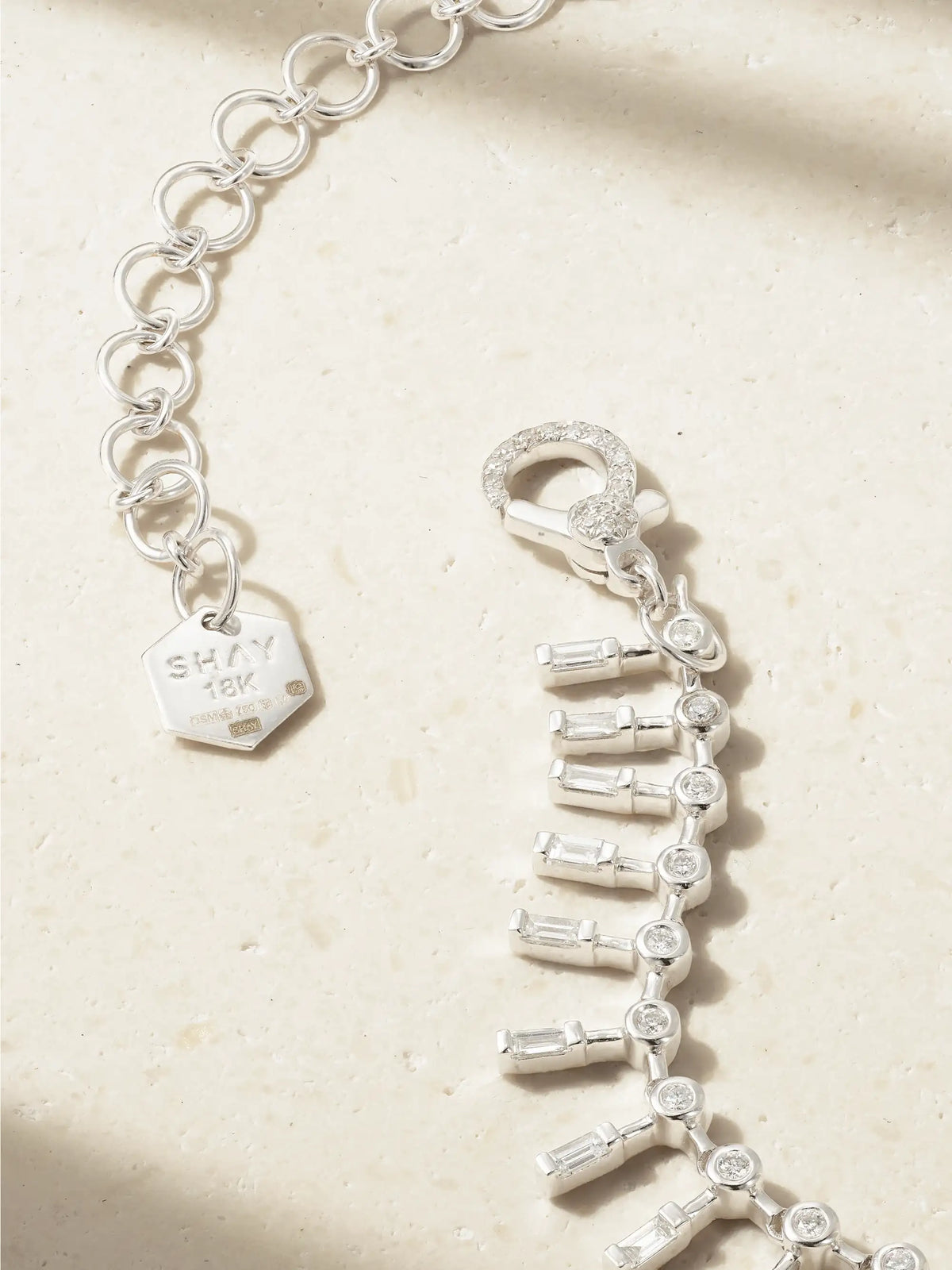 SHAY 18-karat White Gold Diamond Necklace