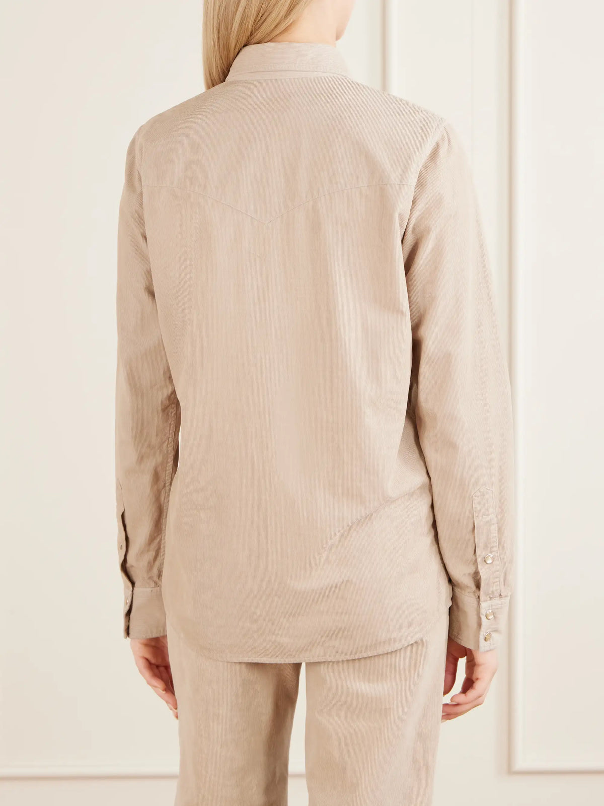 Nili Lotan Travis Cotton Corduroy Shirt