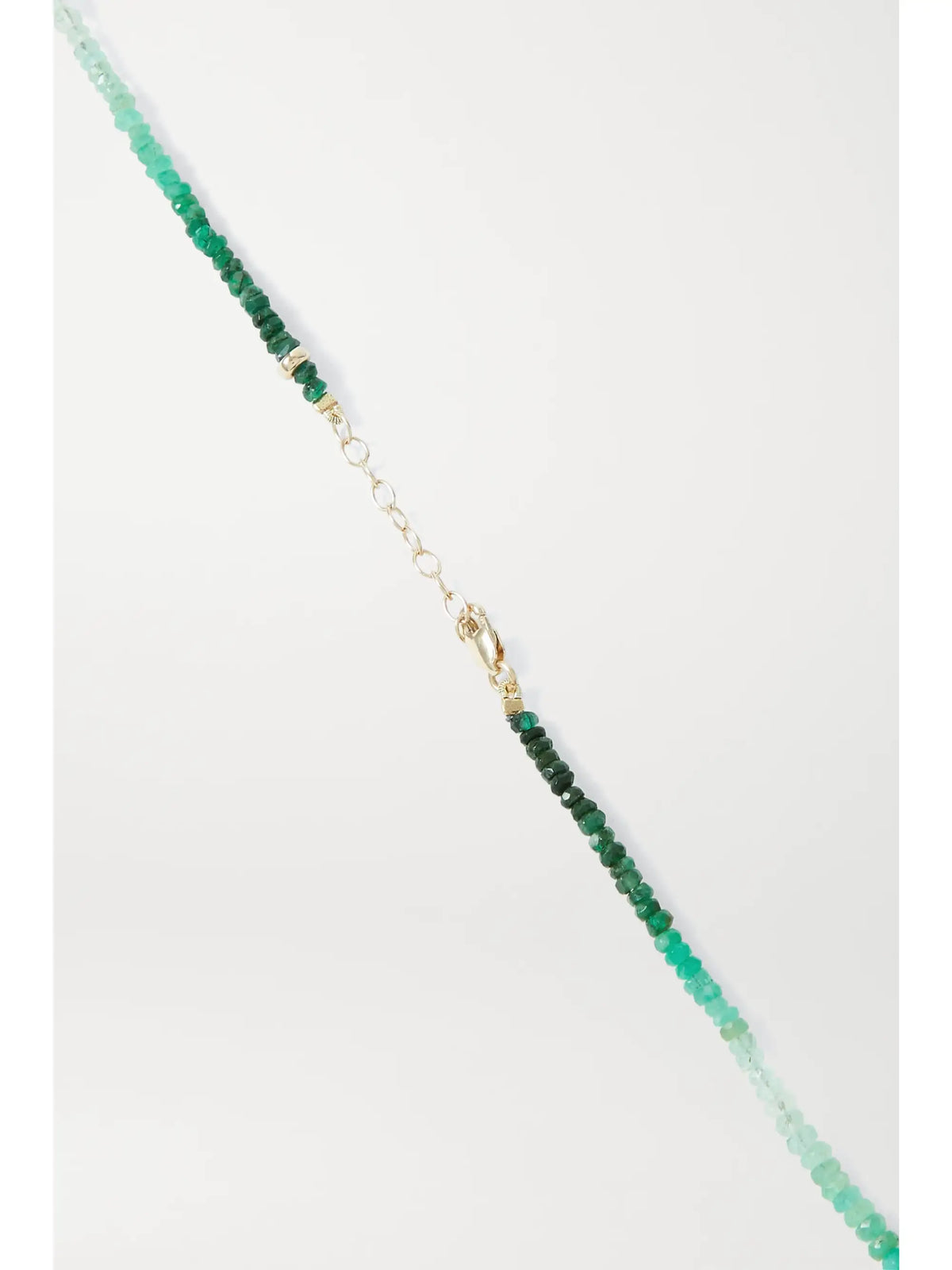 Gold Emerald Necklace