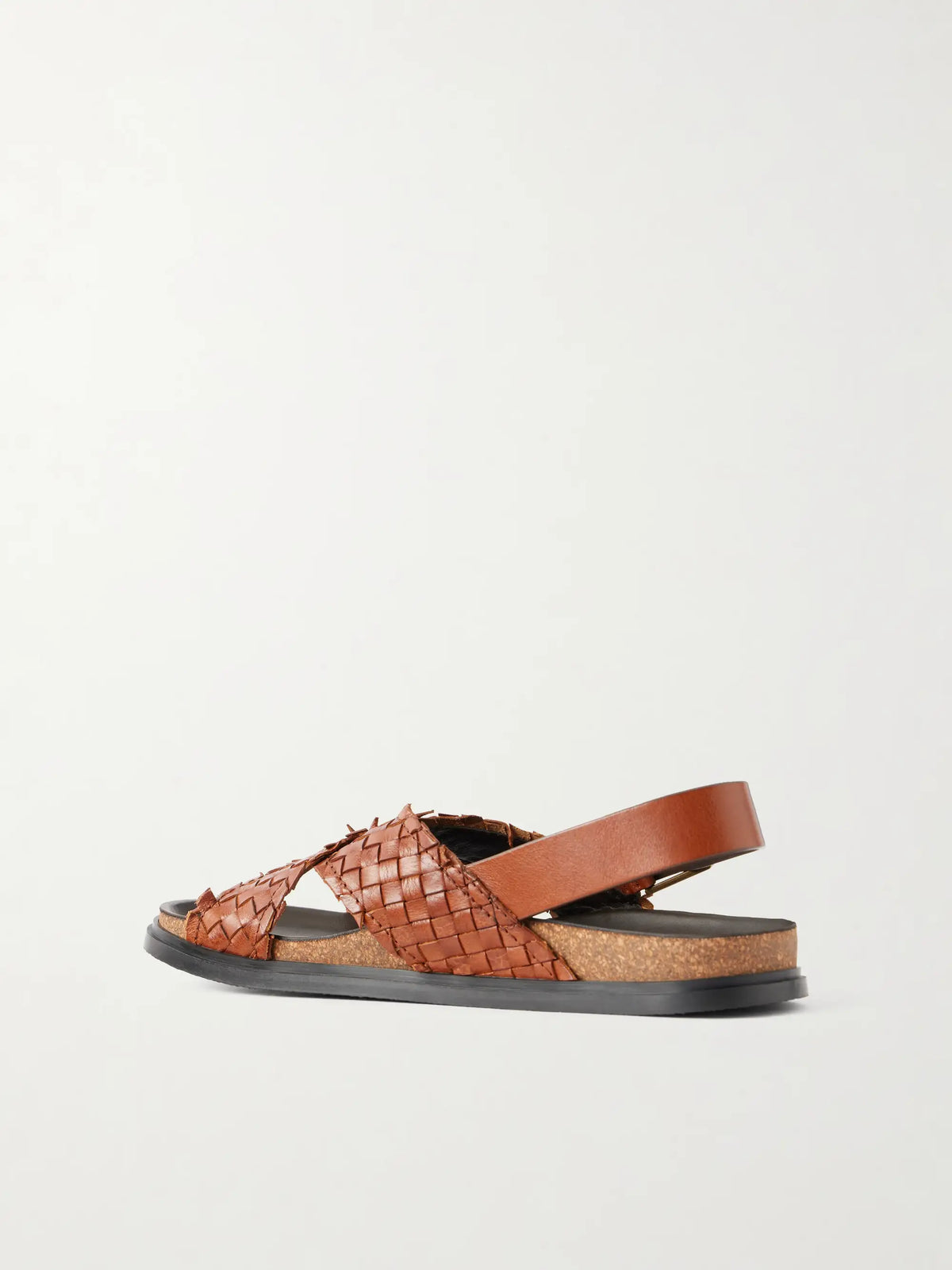 Buckled Leather Sandals