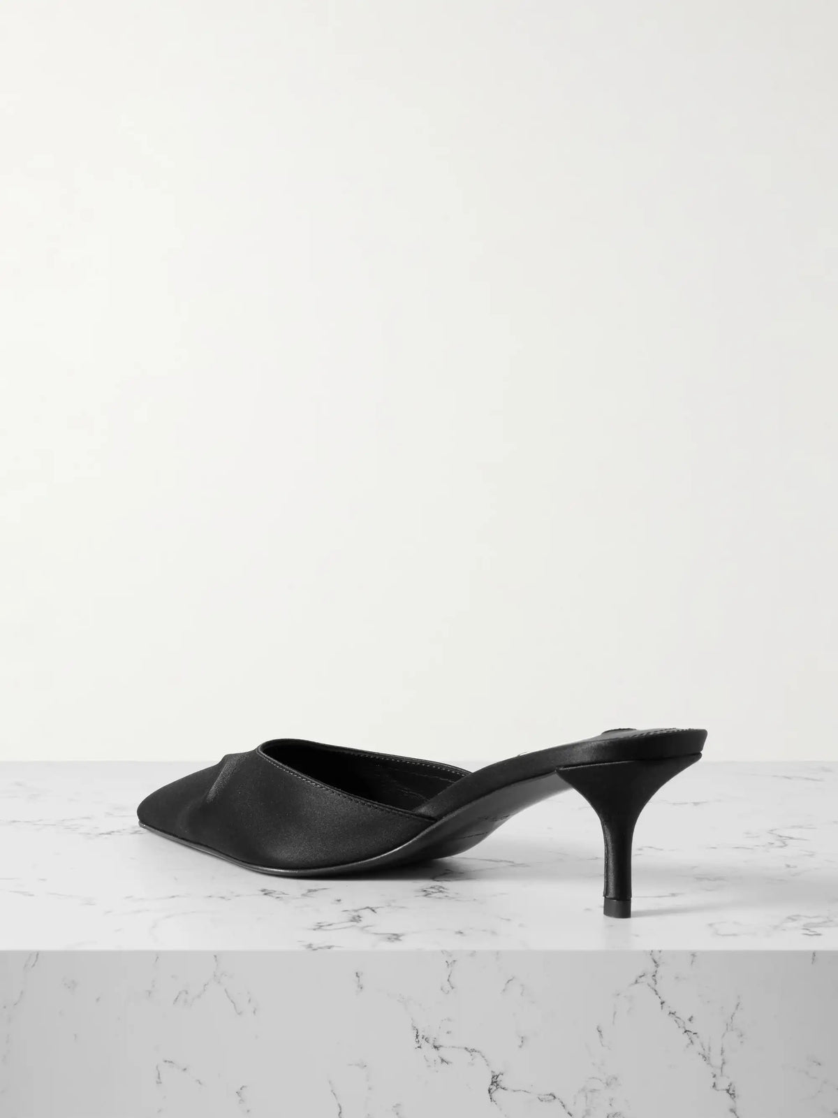 55 Satin Mules