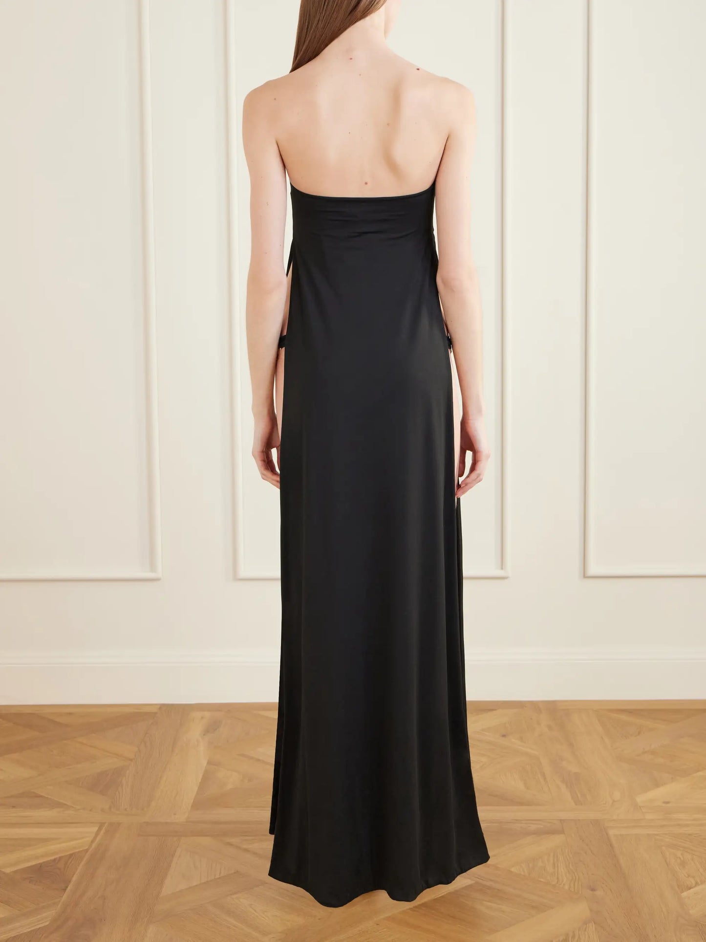 Penelope Strapless Stretch-jersey Coverup