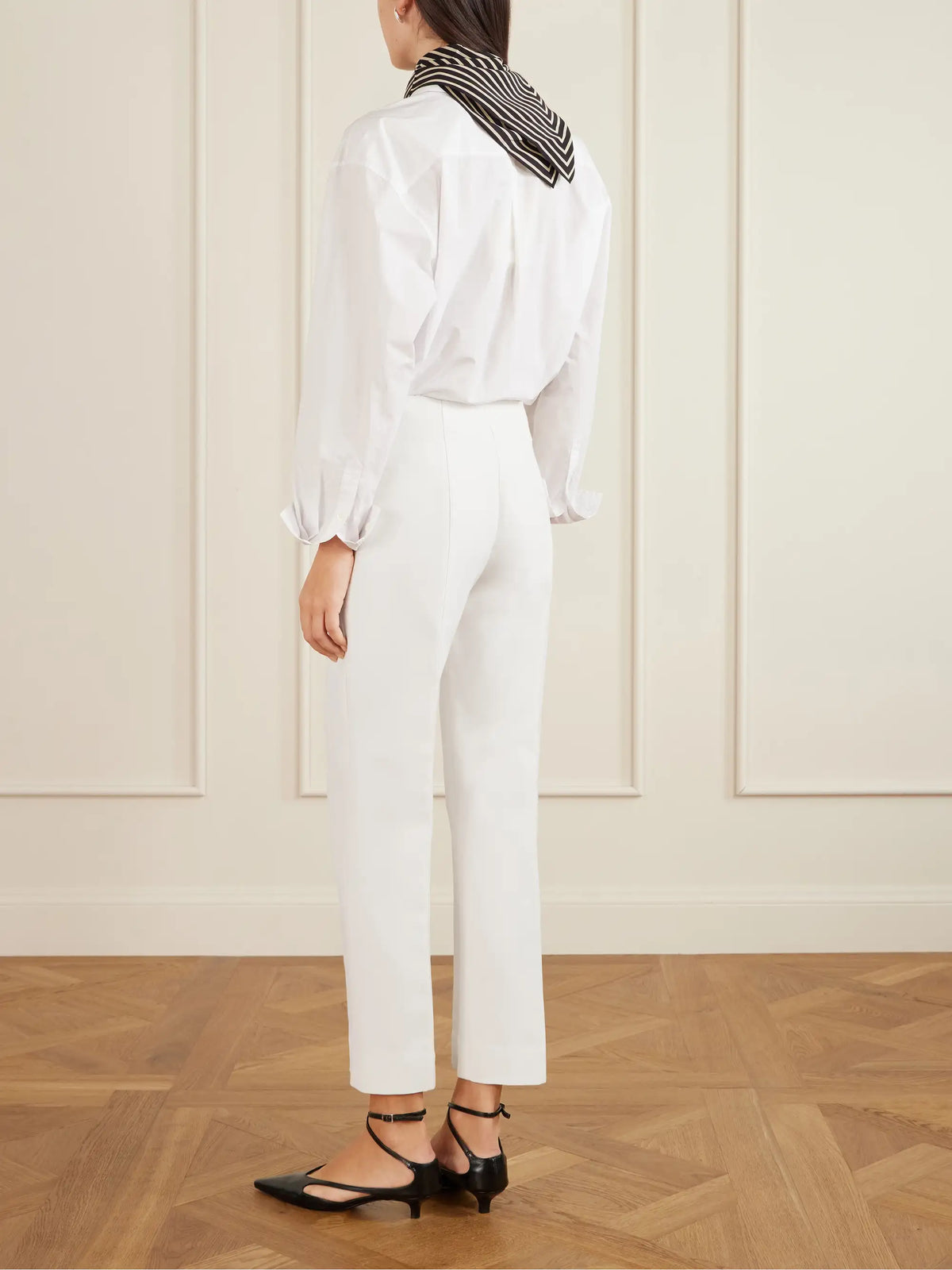 Wool And Silk-blend Straight-leg Pants
