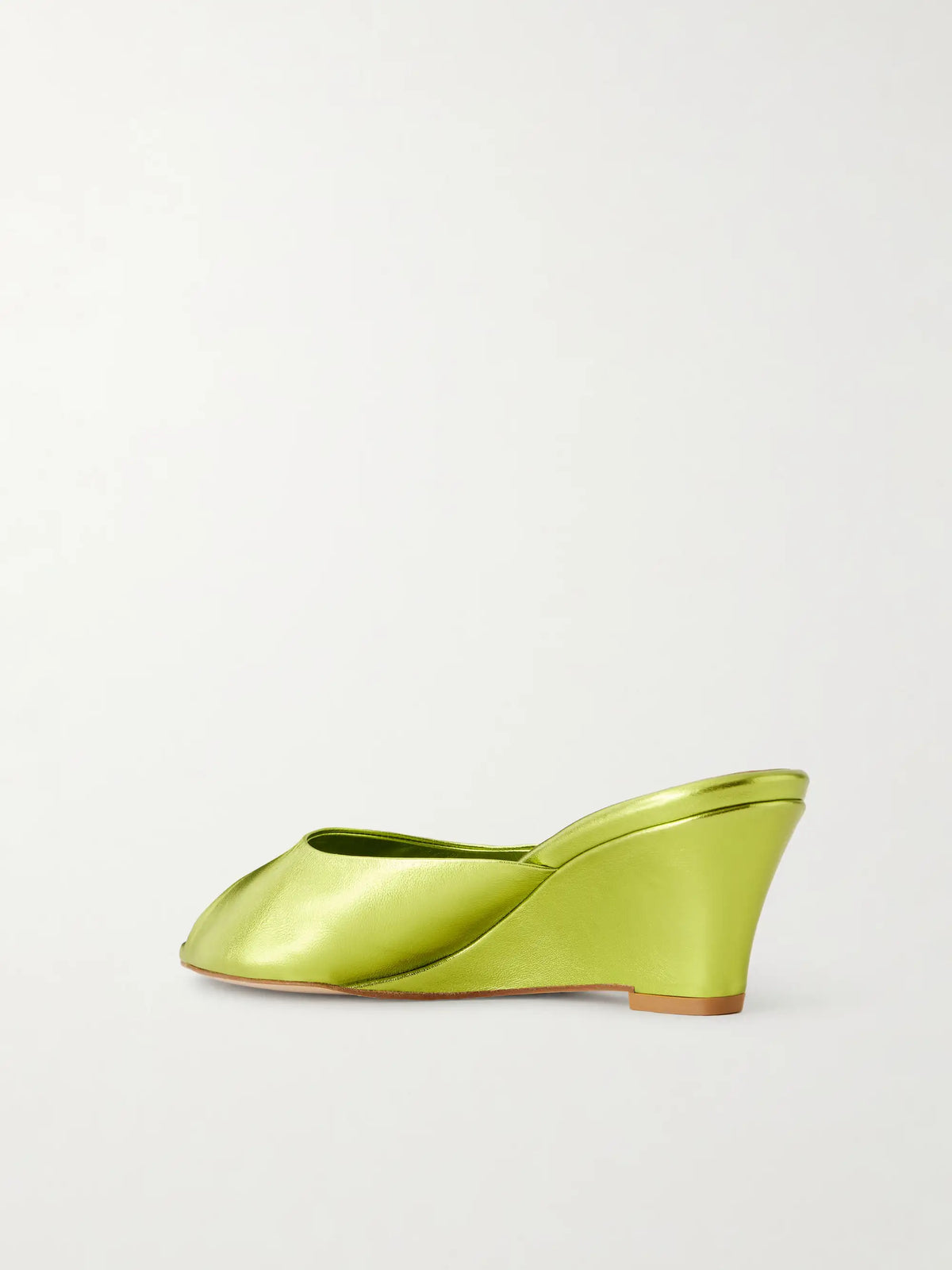 The Kit Metallic Leather Mules