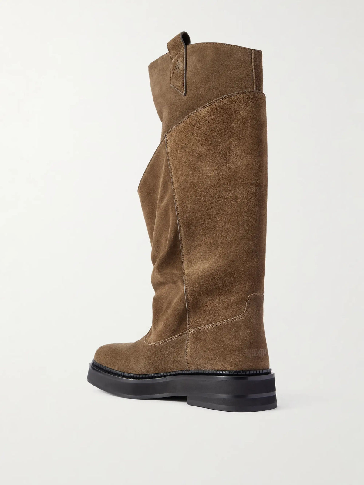 Passeggiata Layered Suede Knee Boots