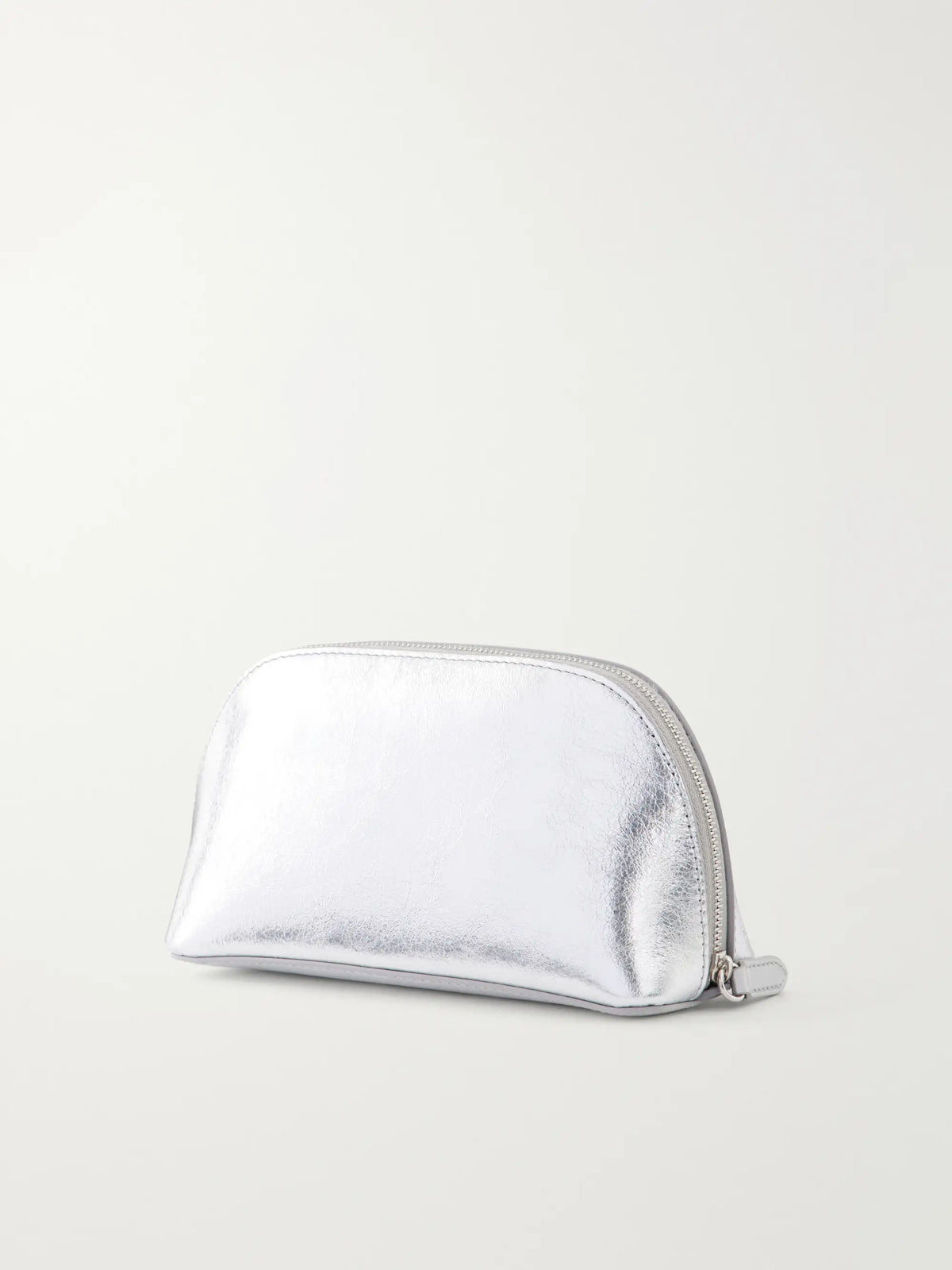 Smythson Metallic Leather Cosmetic Case