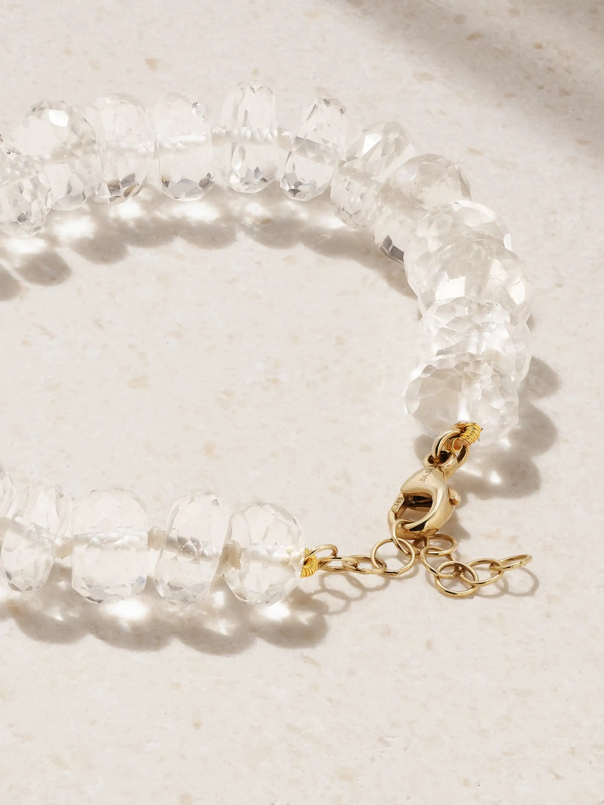 Oracle Large Gold Quartz Bracelet