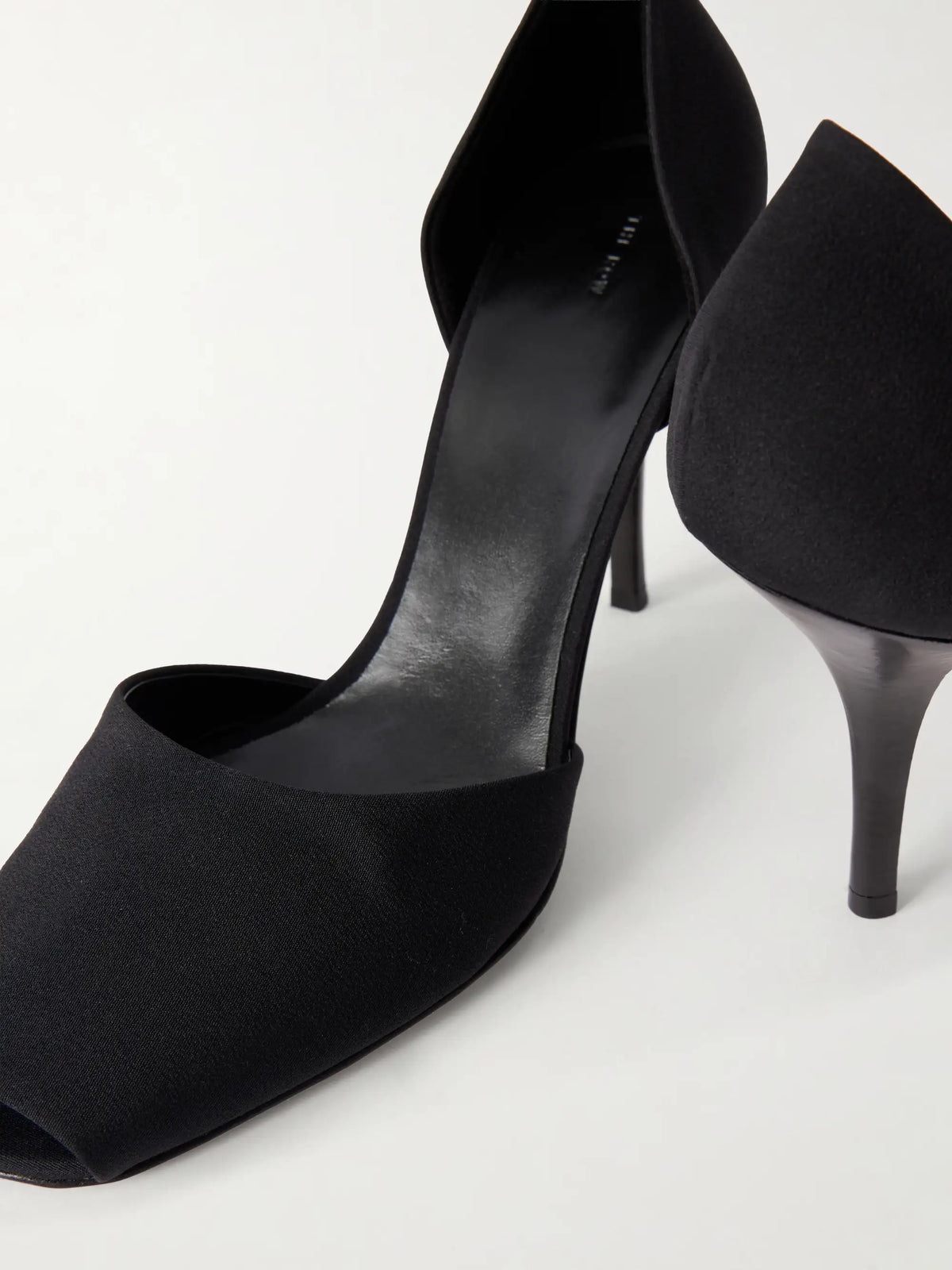 The Row Noor D'orsay 90 Satin Pumps
