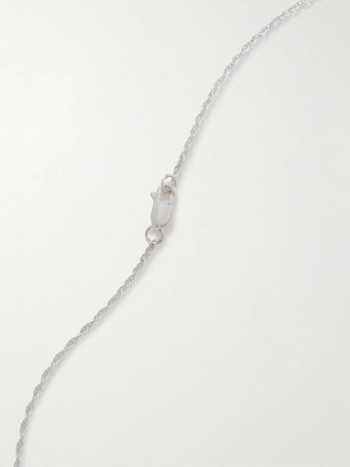Perfume Silver Necklace