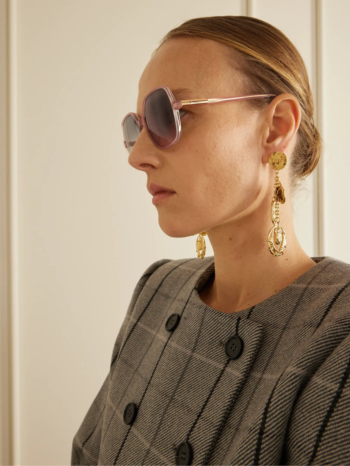 Judy Round-frame Acetate Sunglasses
