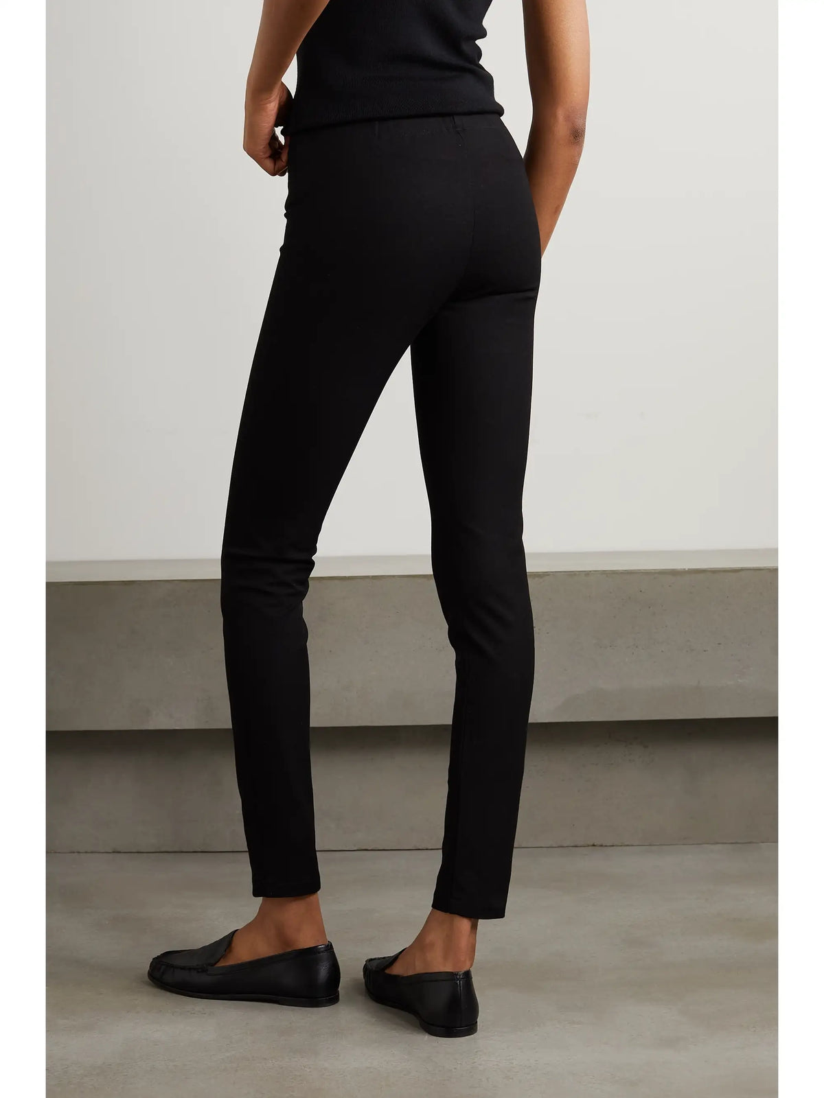 Stretch-garbardine Leggings