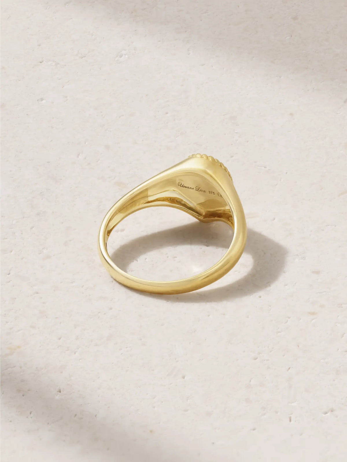 9-karat Gold, Turquoise And Diamond Signet Ring