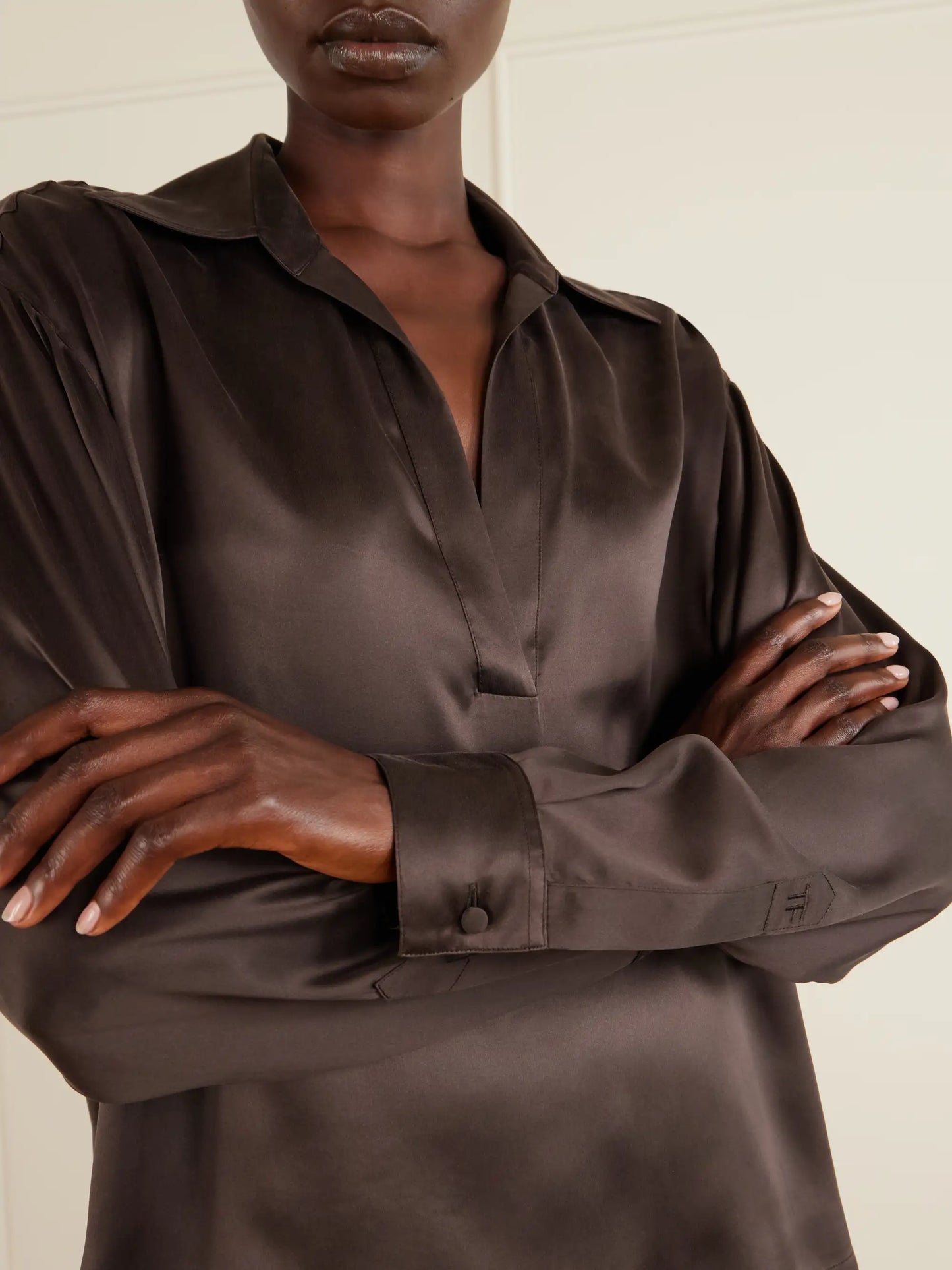 Silk-satin Blouse