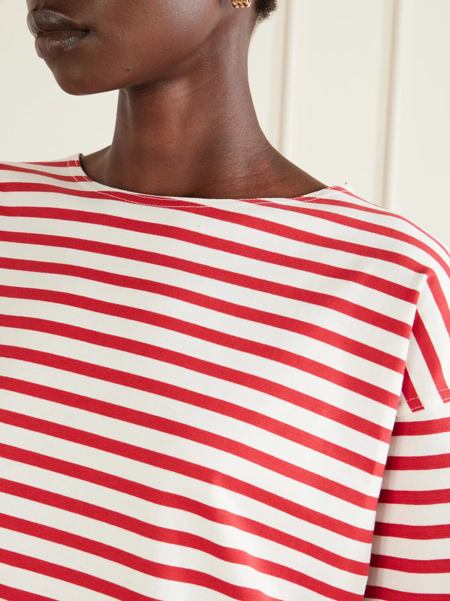 Breton Striped Cotton-jersey T-shirt