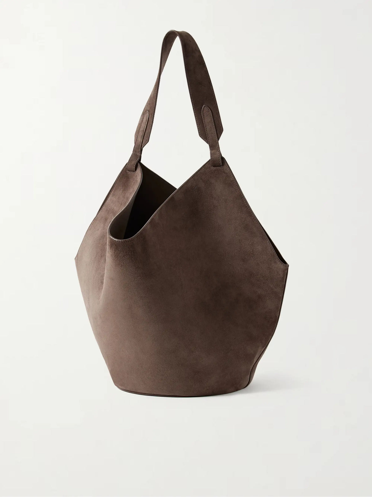 Lotus Medium Suede Tote