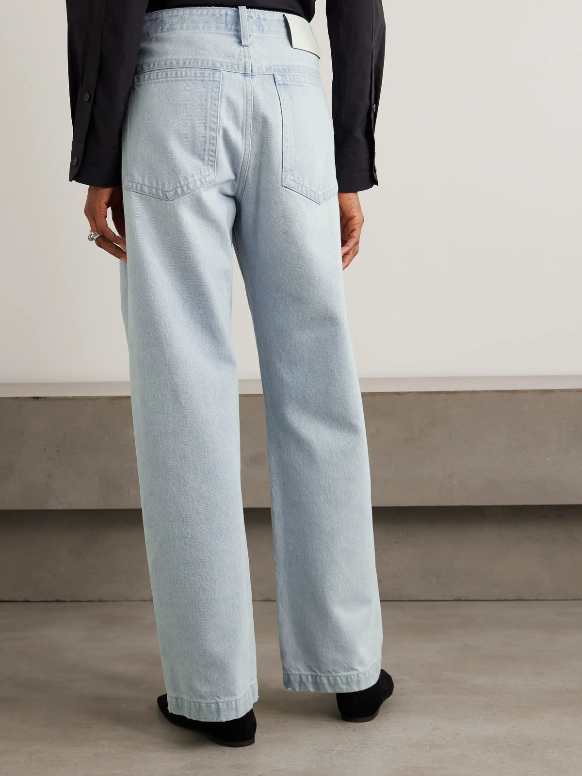 AGOLDE + Maria Mcmanus Mid-rise Wide-leg Jeans