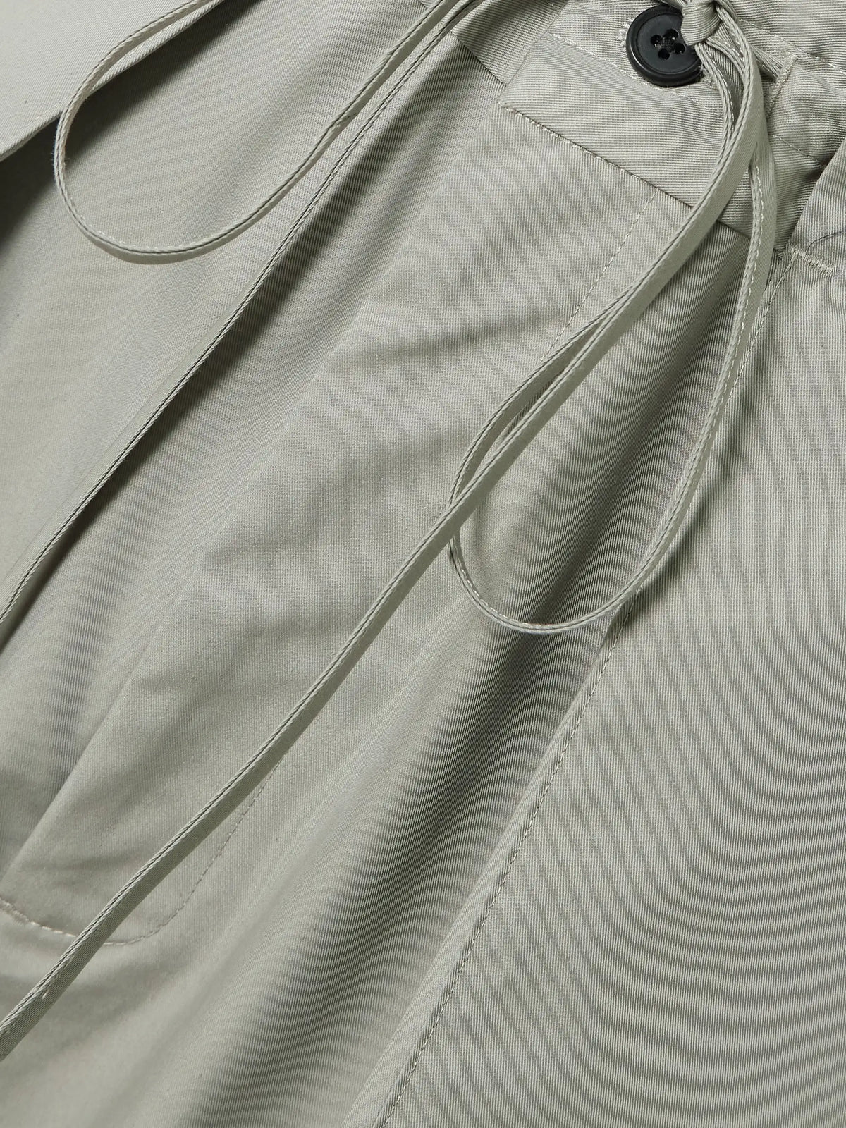 KALLMEYER Clemence Pleated Cotton-blend Twill Barrel-leg Pants