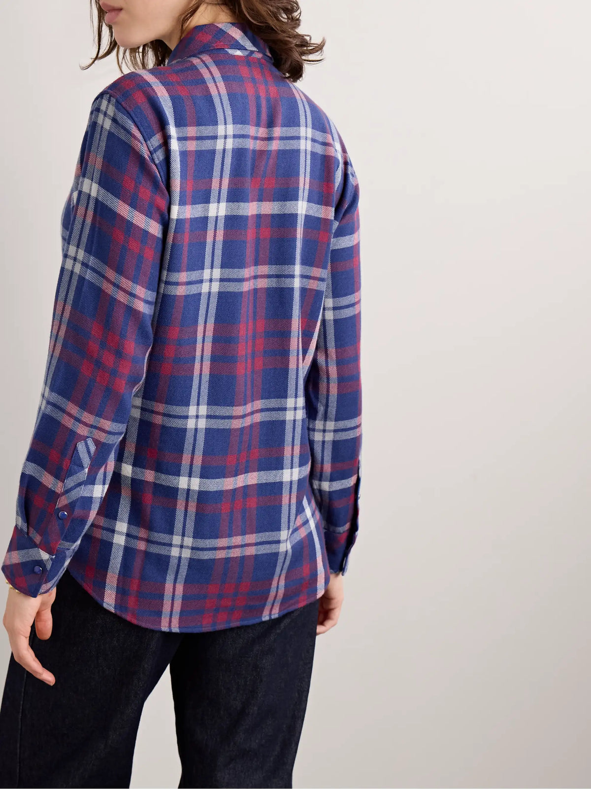 God's True Checked Cashmere Shirt