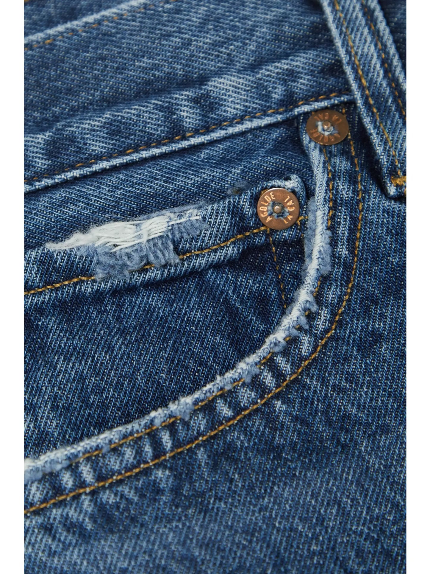 Parker Long Clean Organic Denim Shorts