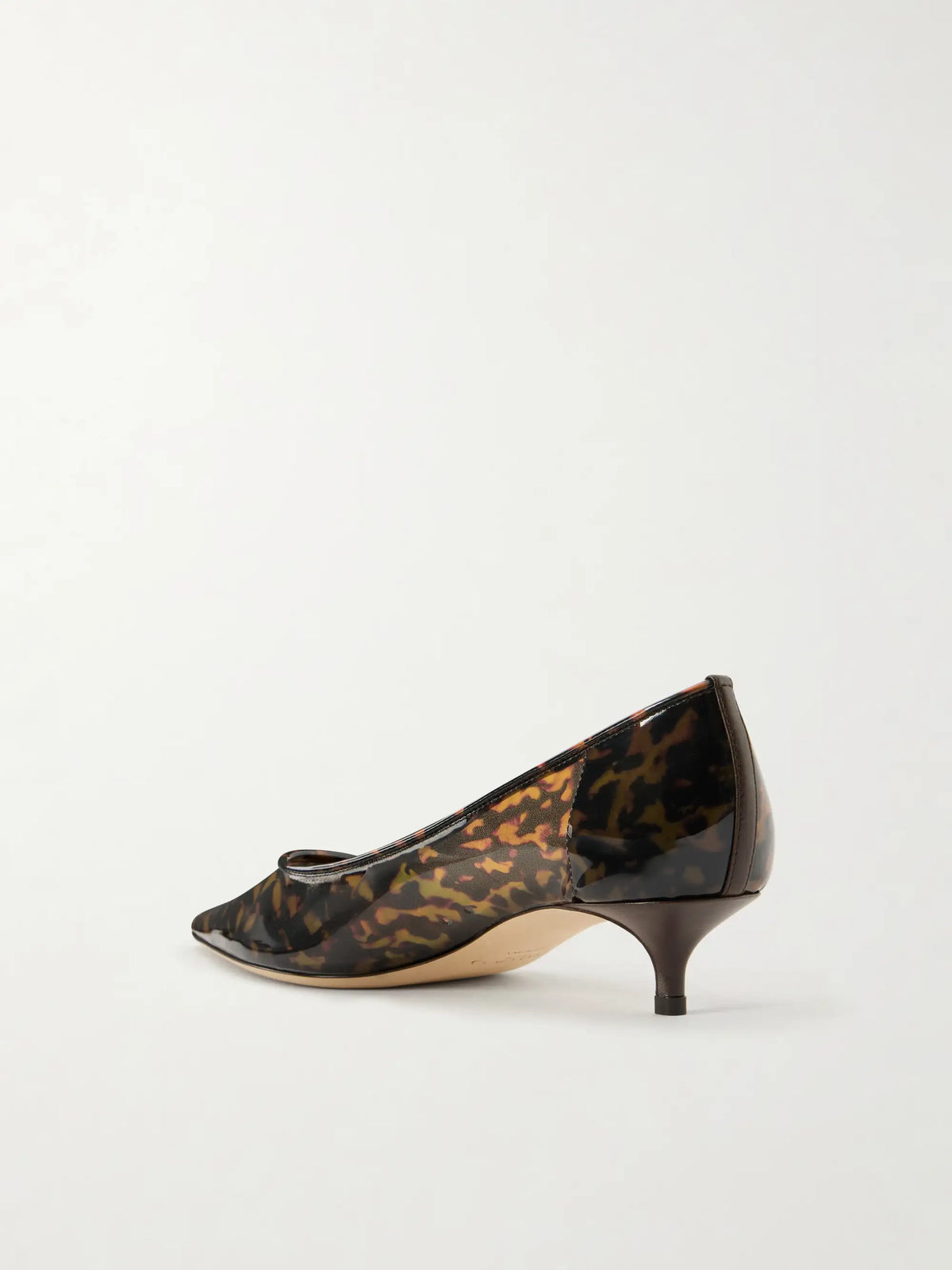 Amelia 30 Animal-print Pvc Pumps