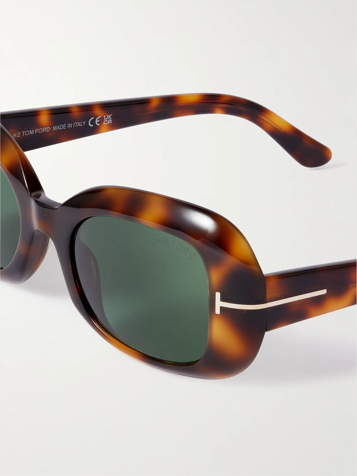 Paloma Square-frame Tortoiseshell Acetate Sunglasses