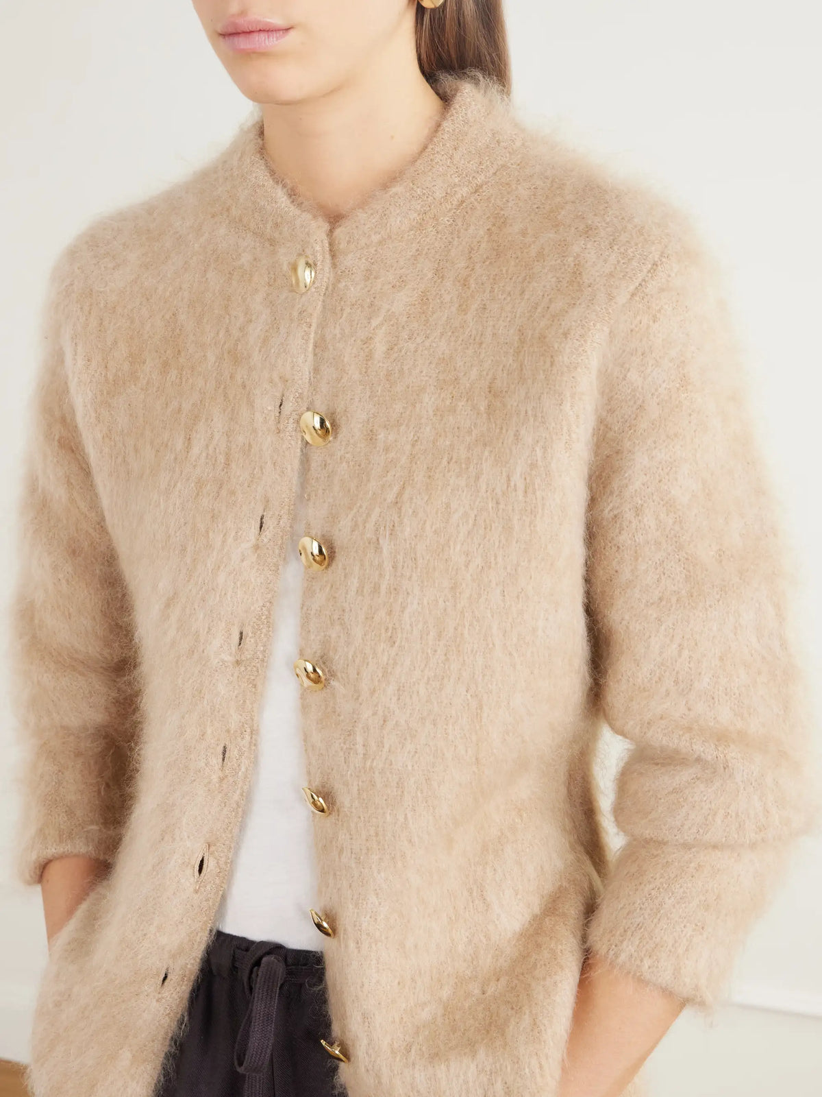 Proenza Schouler Aniza Brushed Cardigan