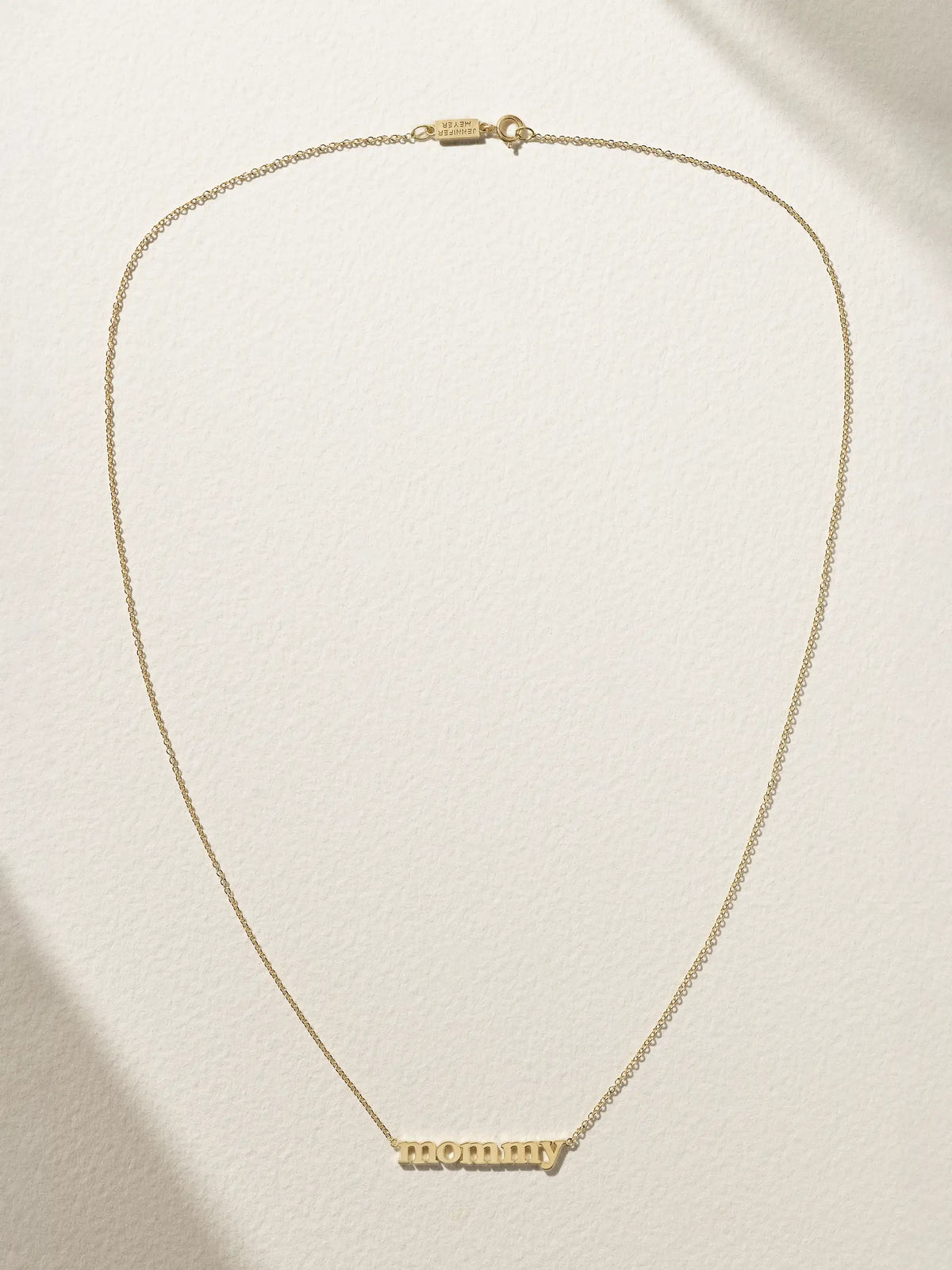 Mommy 18-karat Gold Necklace