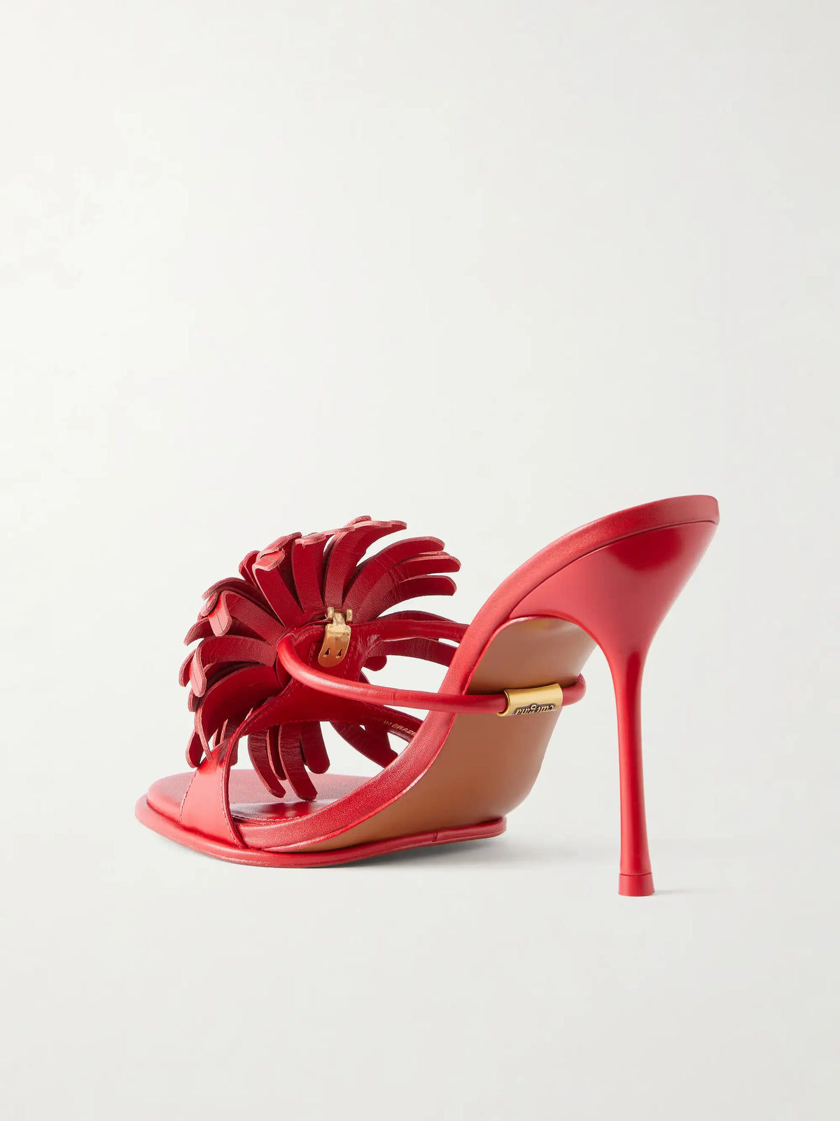 Carla Embellished Leather Sandals