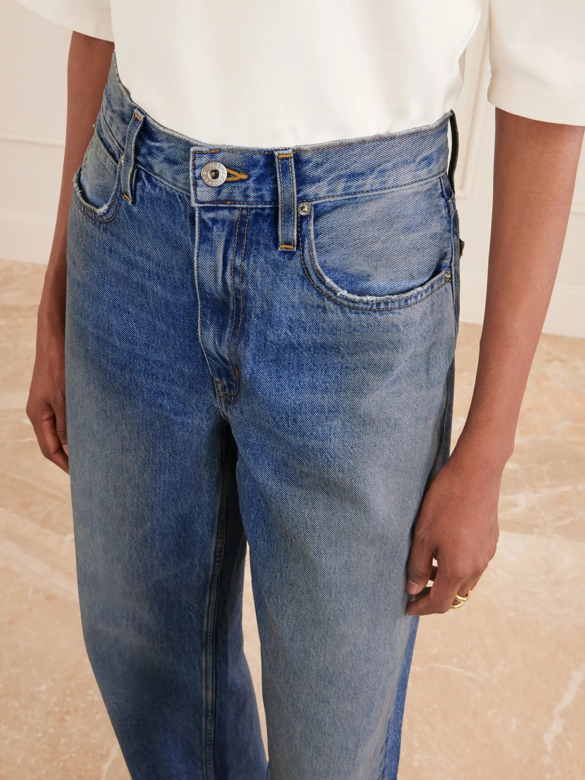 Kendra High-rise Straight-leg Jeans