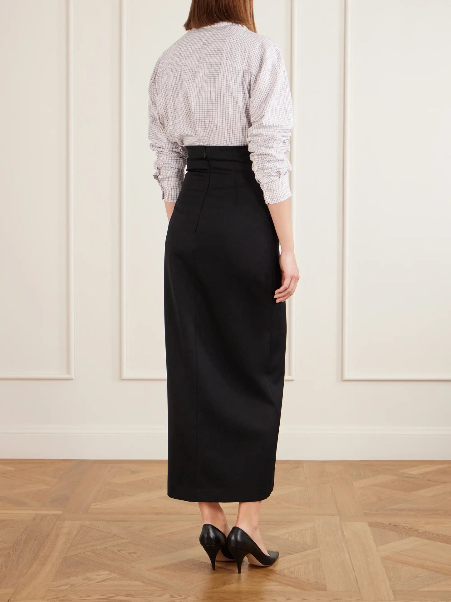 Iphora Wool Midi Skirt