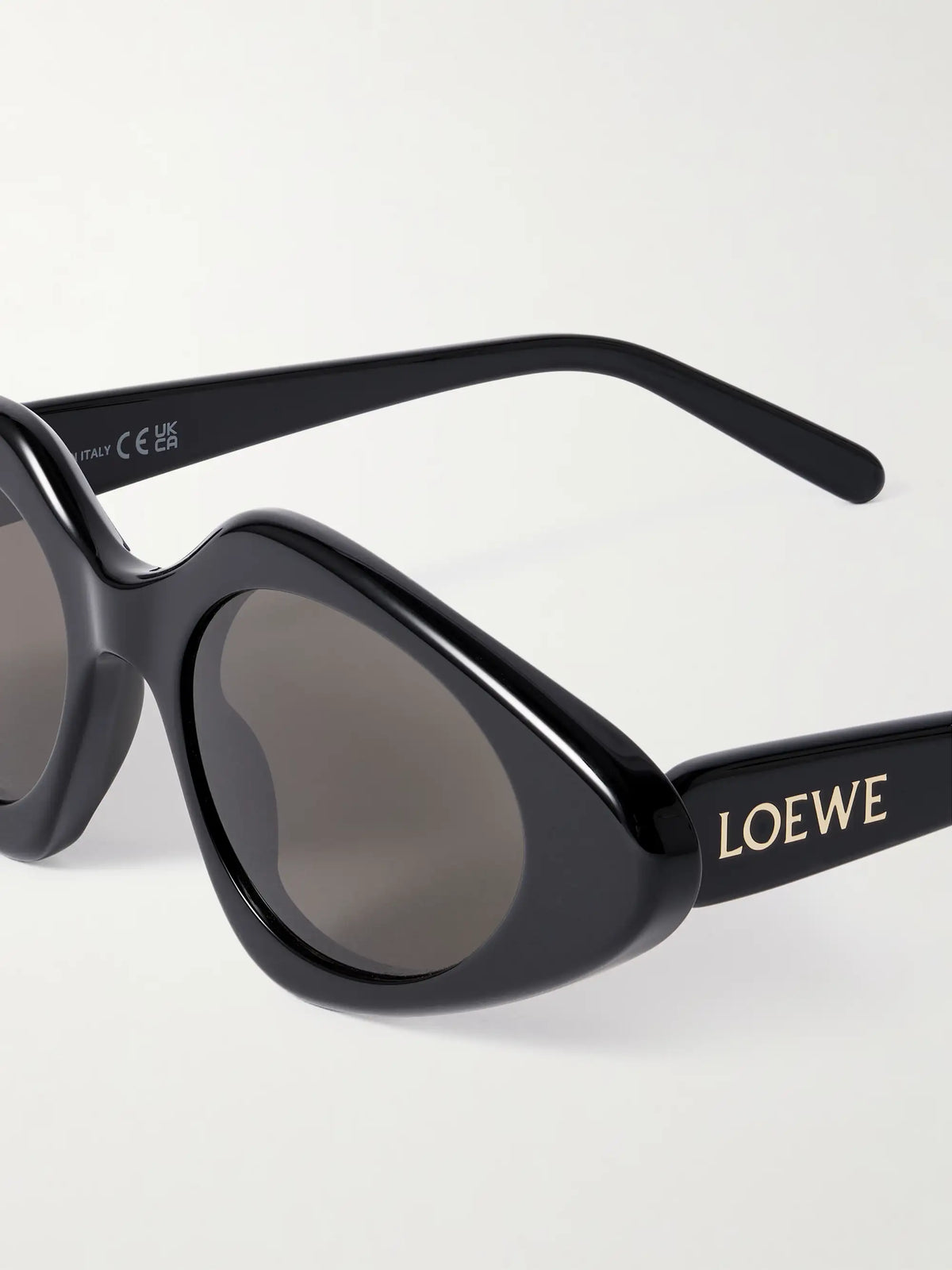 Slim Cat-eye Acetate Sunglasses