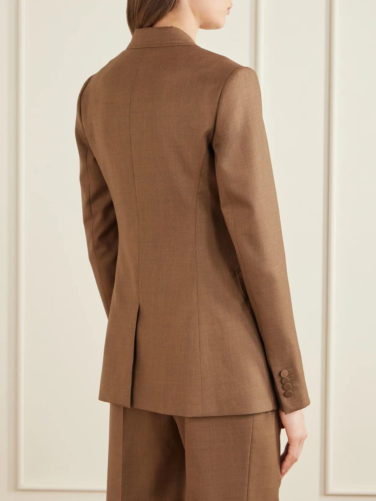 Angela Wool Double-breasted Blazer