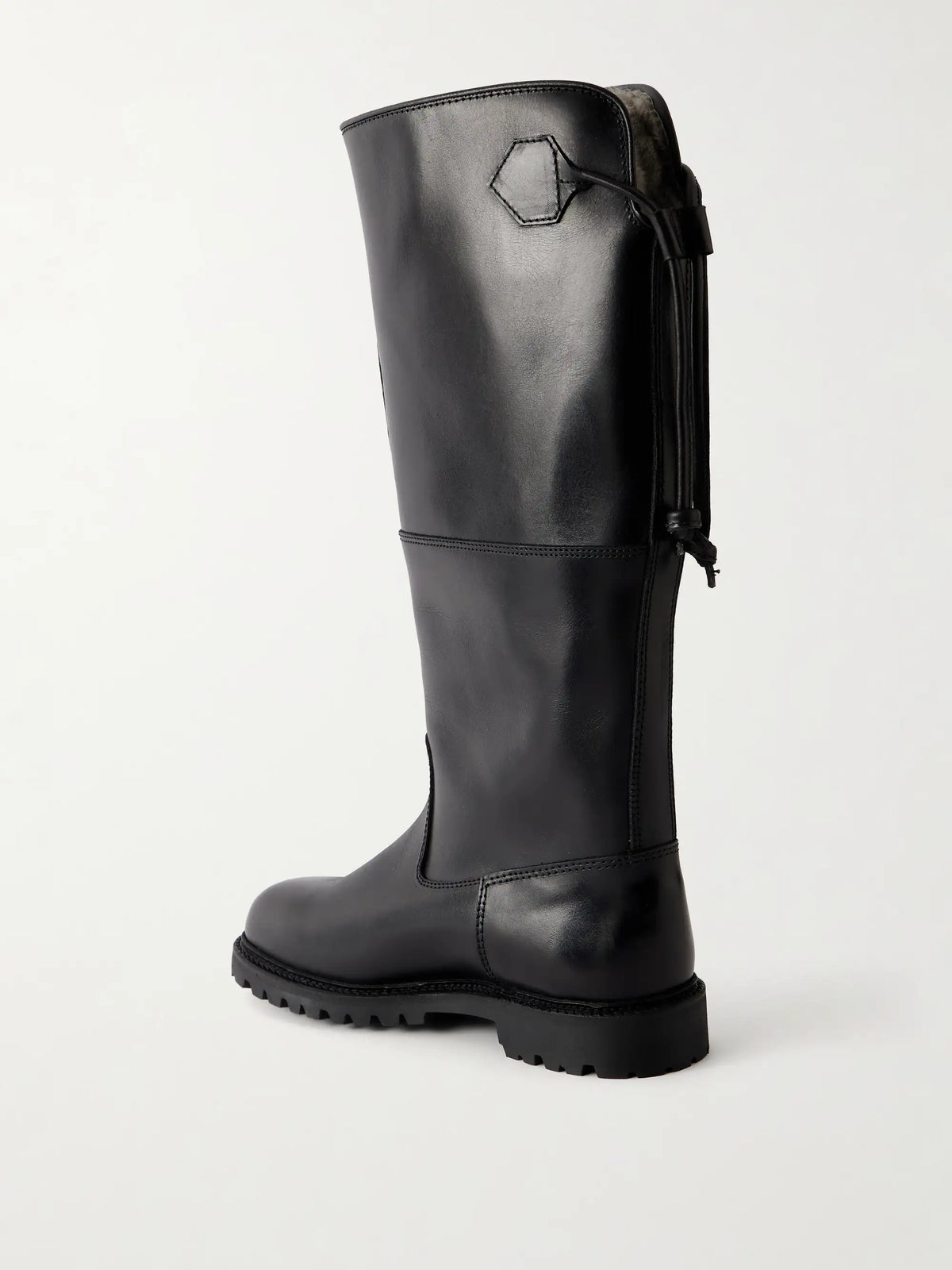 RIER Forest Leather Knee Boots