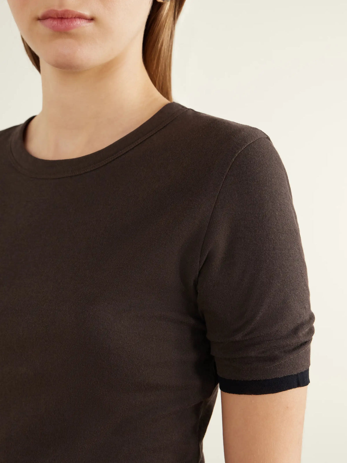 B SIDES Cotton-jersey T-shirt