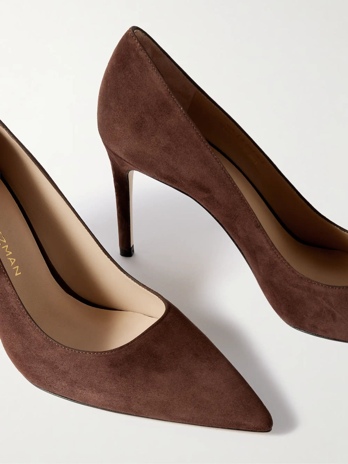 Stuart Power Suede Pumps