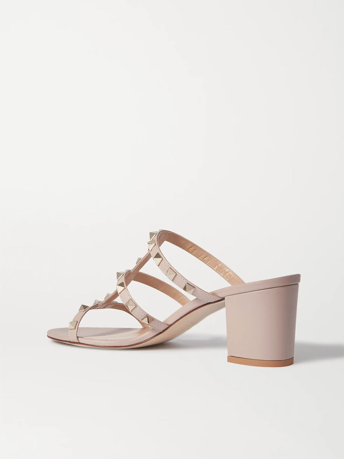 Rockstud 60 Leather Mules