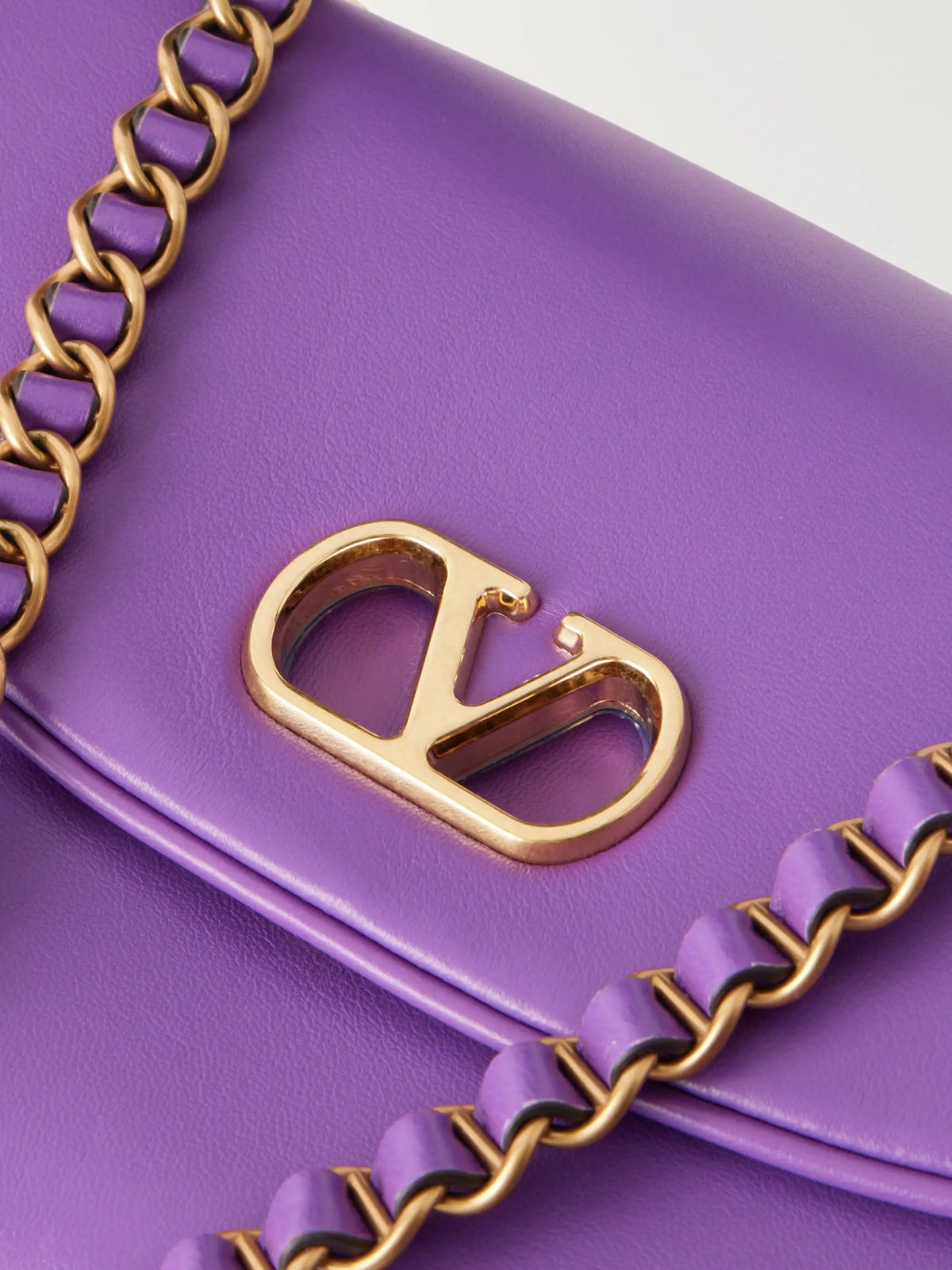 Djuna Embellished Leather Shoulder Bag