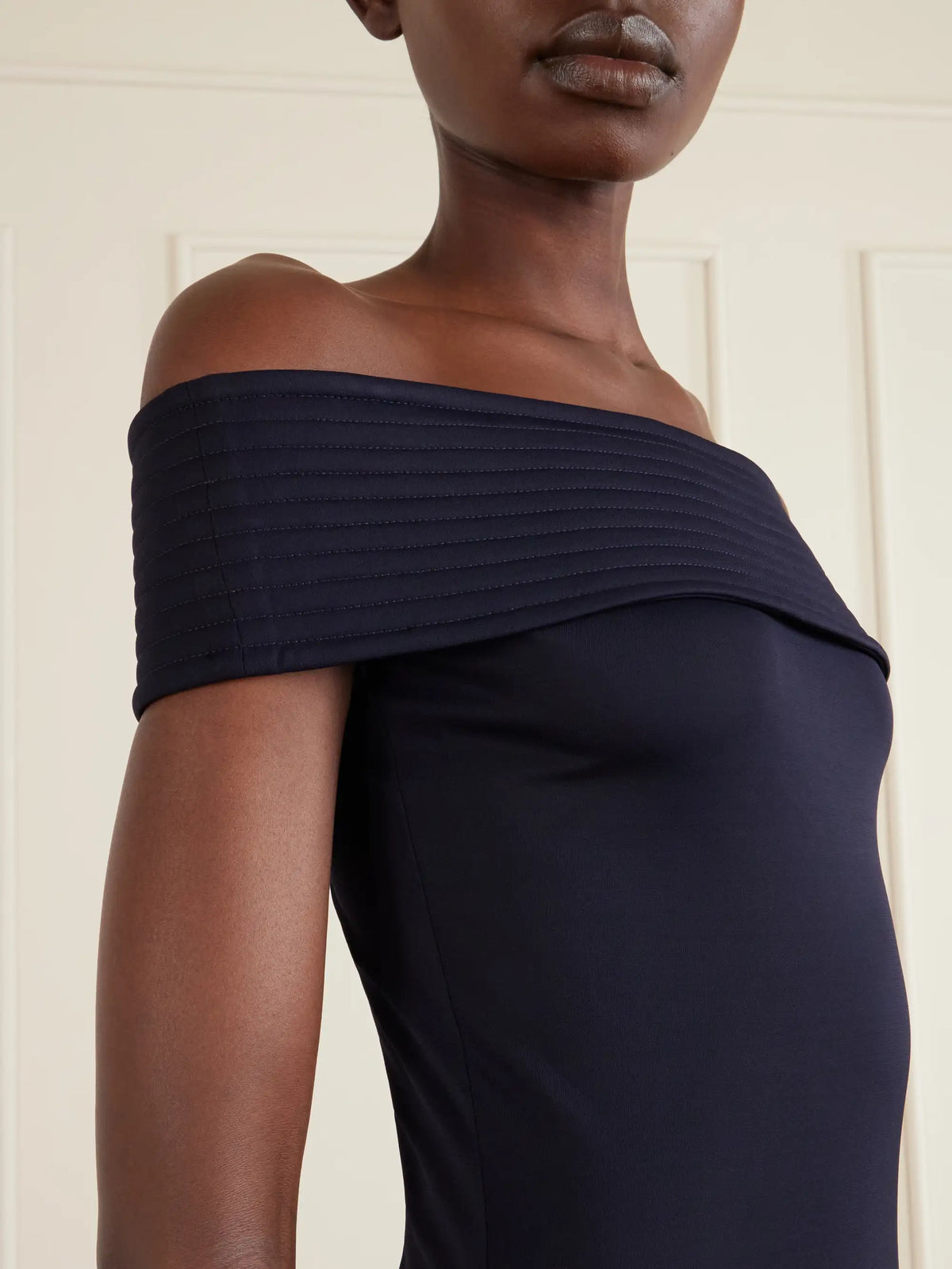 Off-the-shoulder Stretch-jersey Maxi Dress