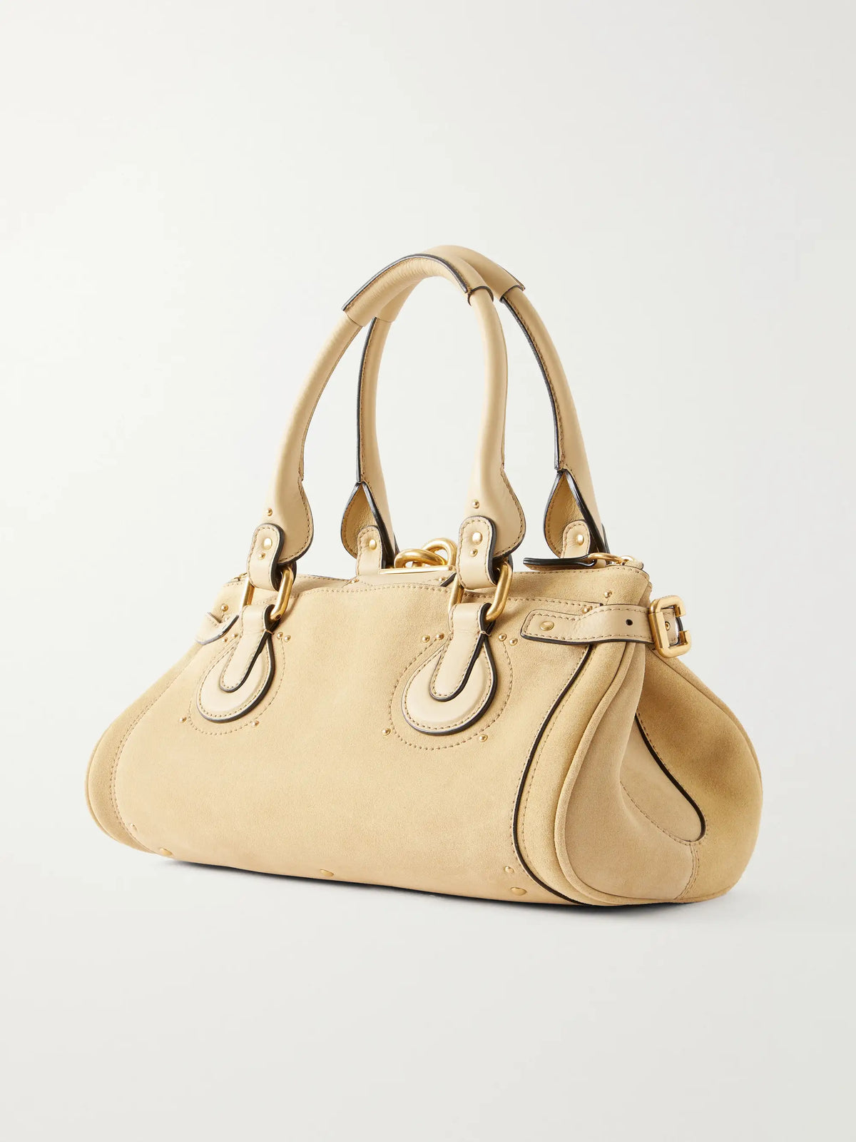 Paddington Suede Shoulder Bag