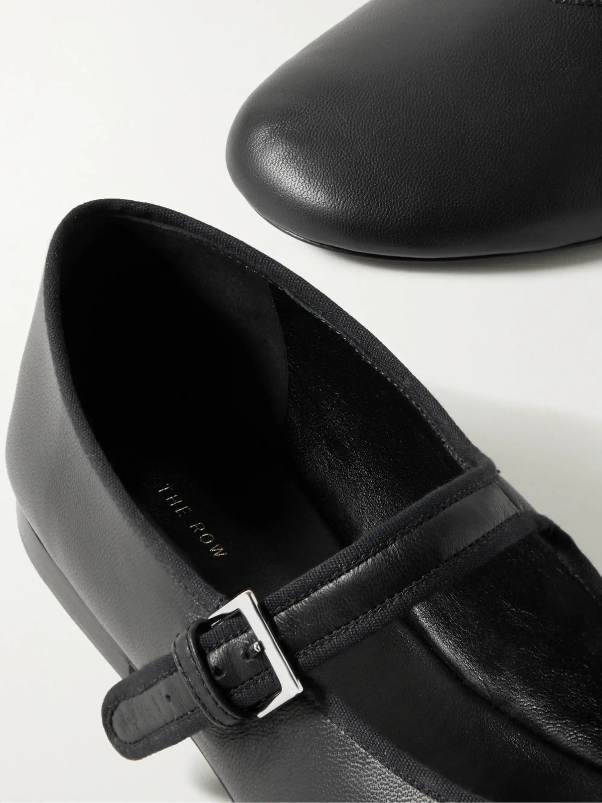 Boheme Leather Mary Jane Ballet Flats