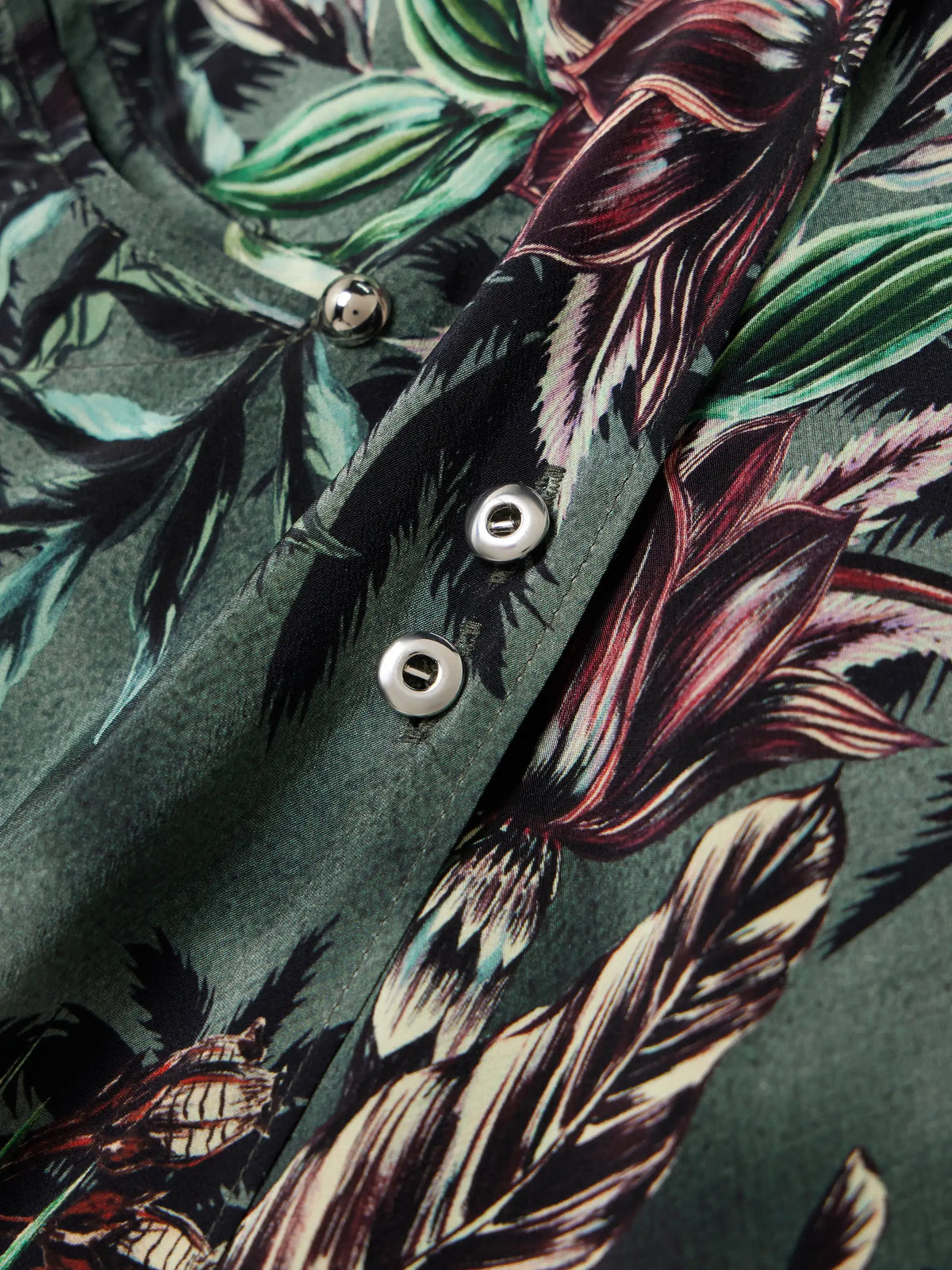 RABANNE Printed Silk Shirt