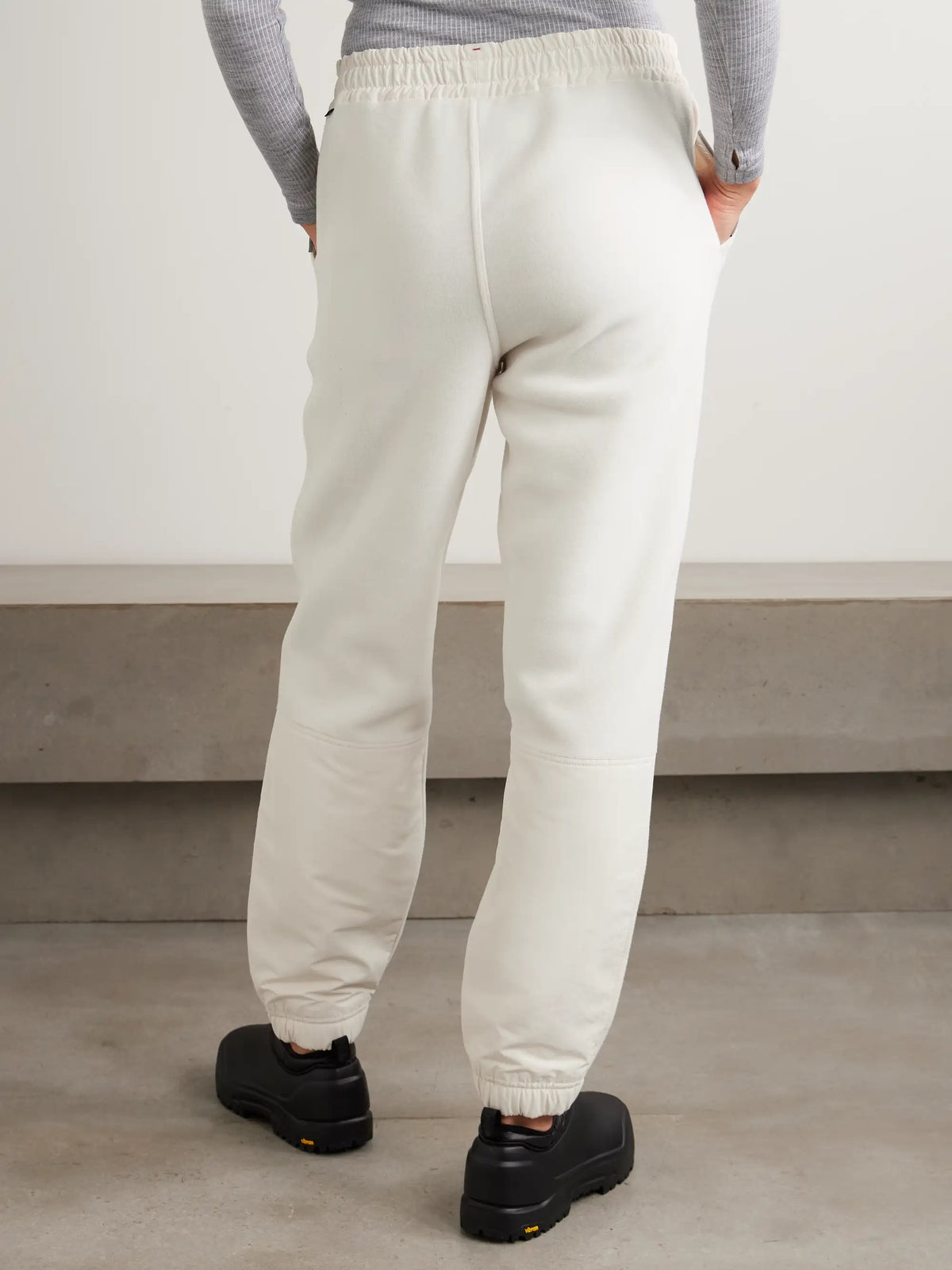 Shell-paneled Fleece Tapered Sweatpants