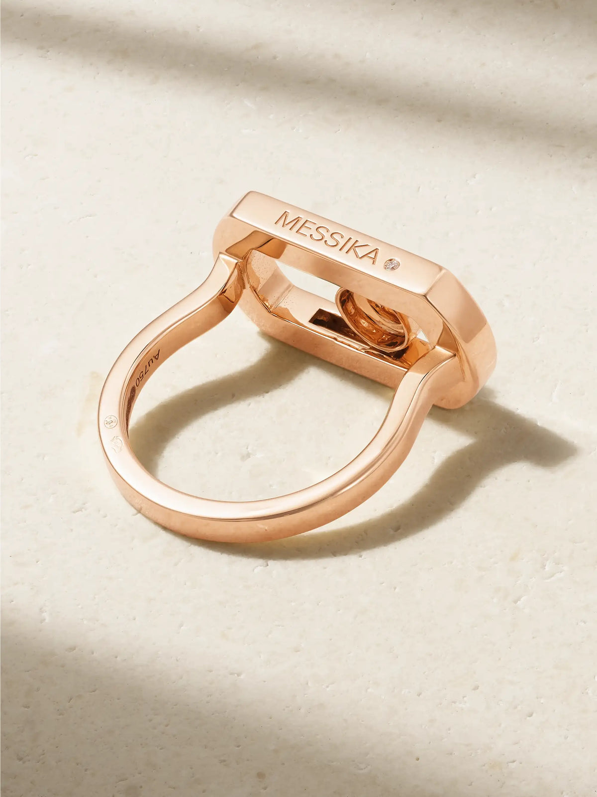 So Move 18-karat Rose Gold Diamond Ring