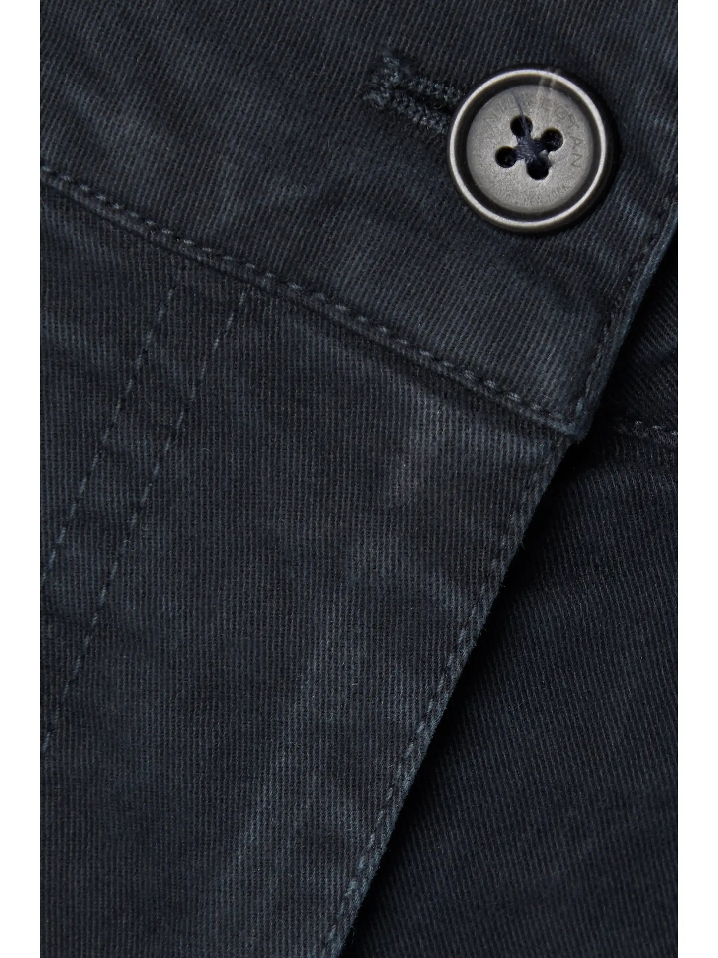Megan Cotton-blend Twill Wide-leg Pants