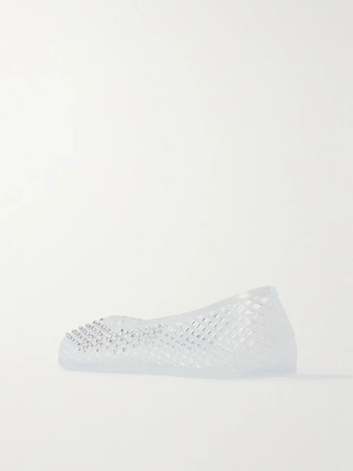 Iro Crystal-embellished Pvc Ballet Flats