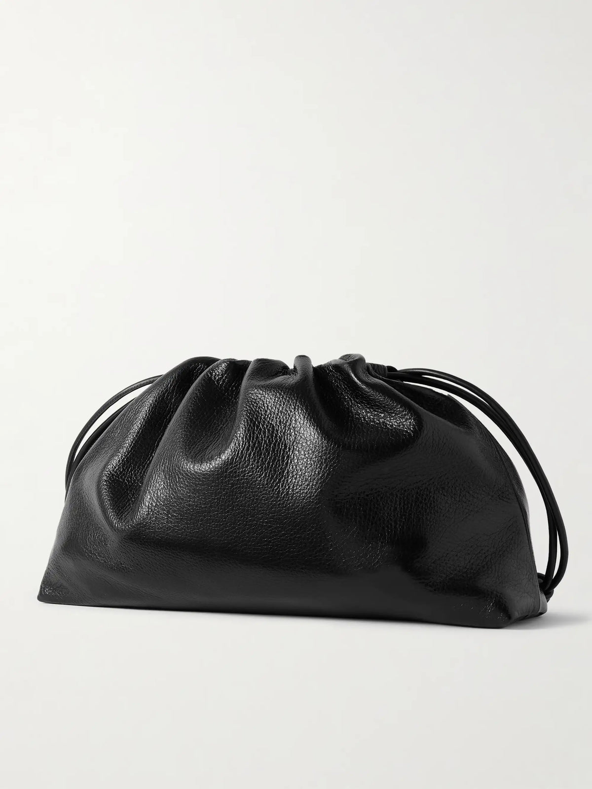 Flamenco Large Textured-leather Shoulder Bag