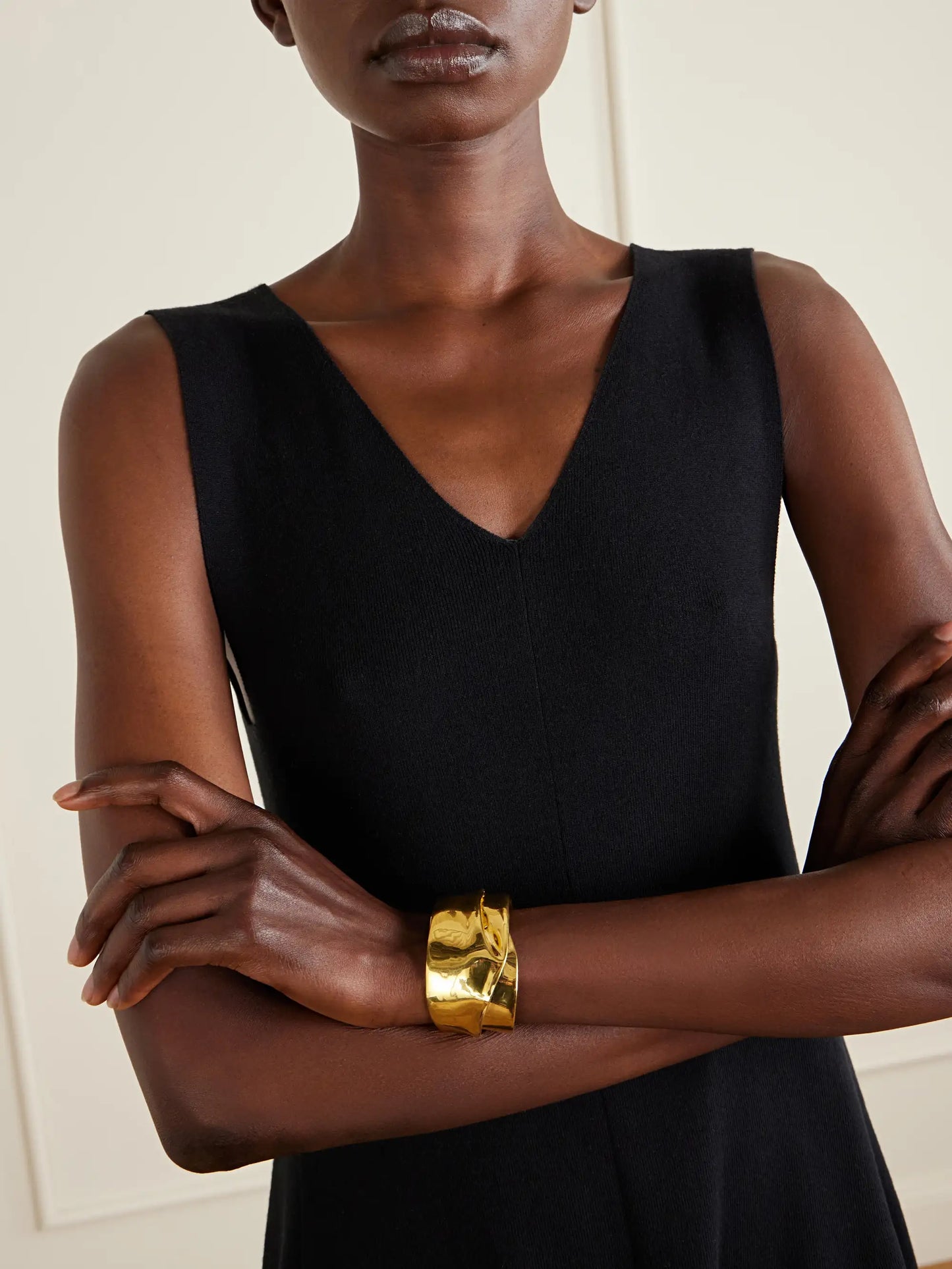 Cotton, Silk And Cashmere Mini Dress